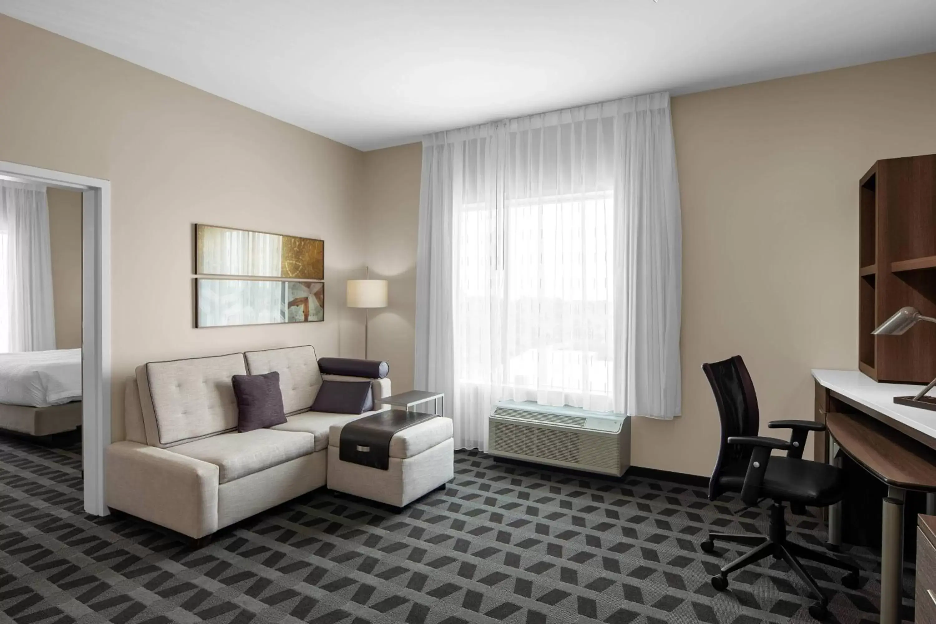 Living room, Seating Area in TownePlace Suites by Marriott Charlotte Fort Mill