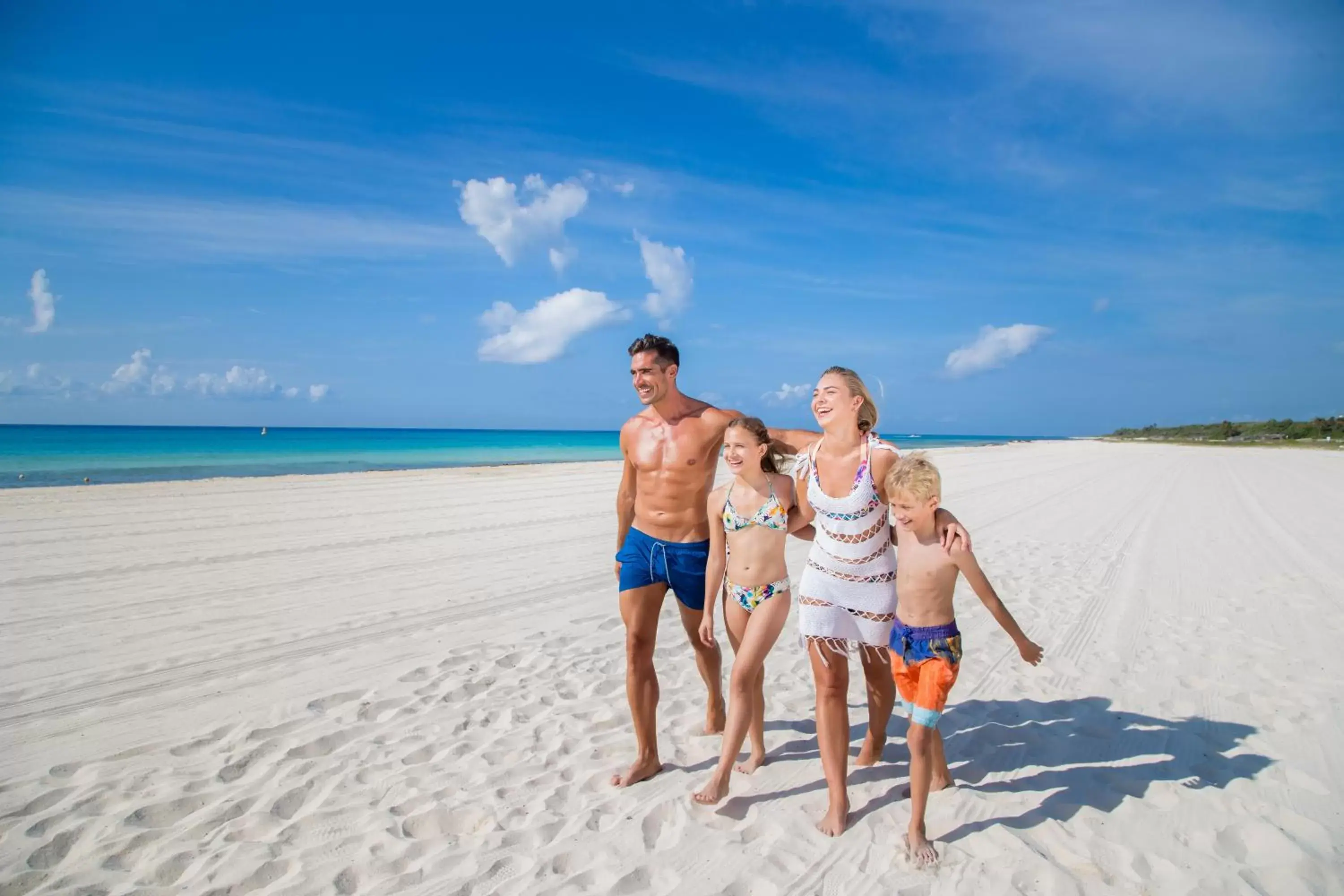 Beach, Family in Sandos Playacar All Inclusive