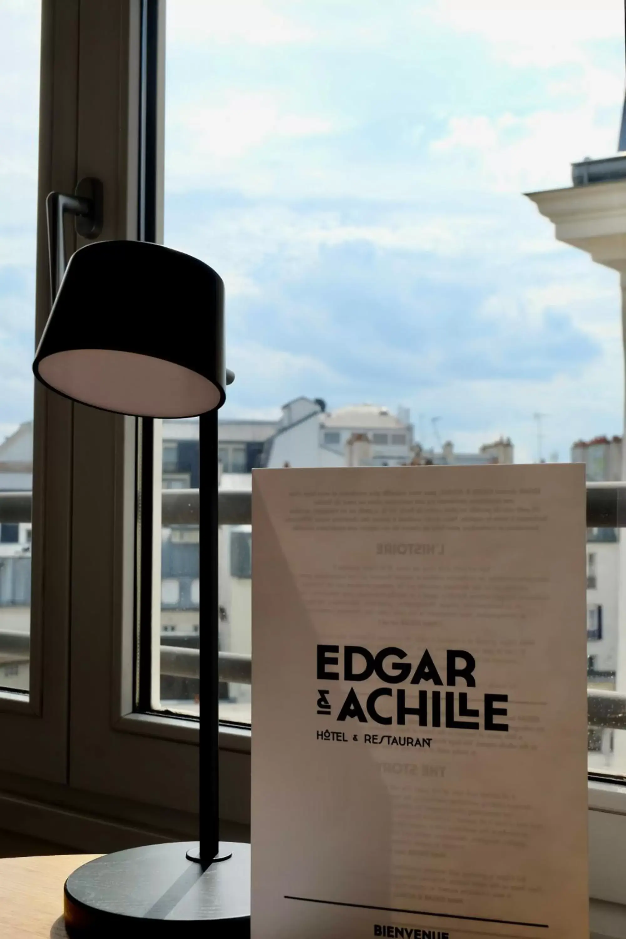 View (from property/room) in Hôtel Edgar & Achille