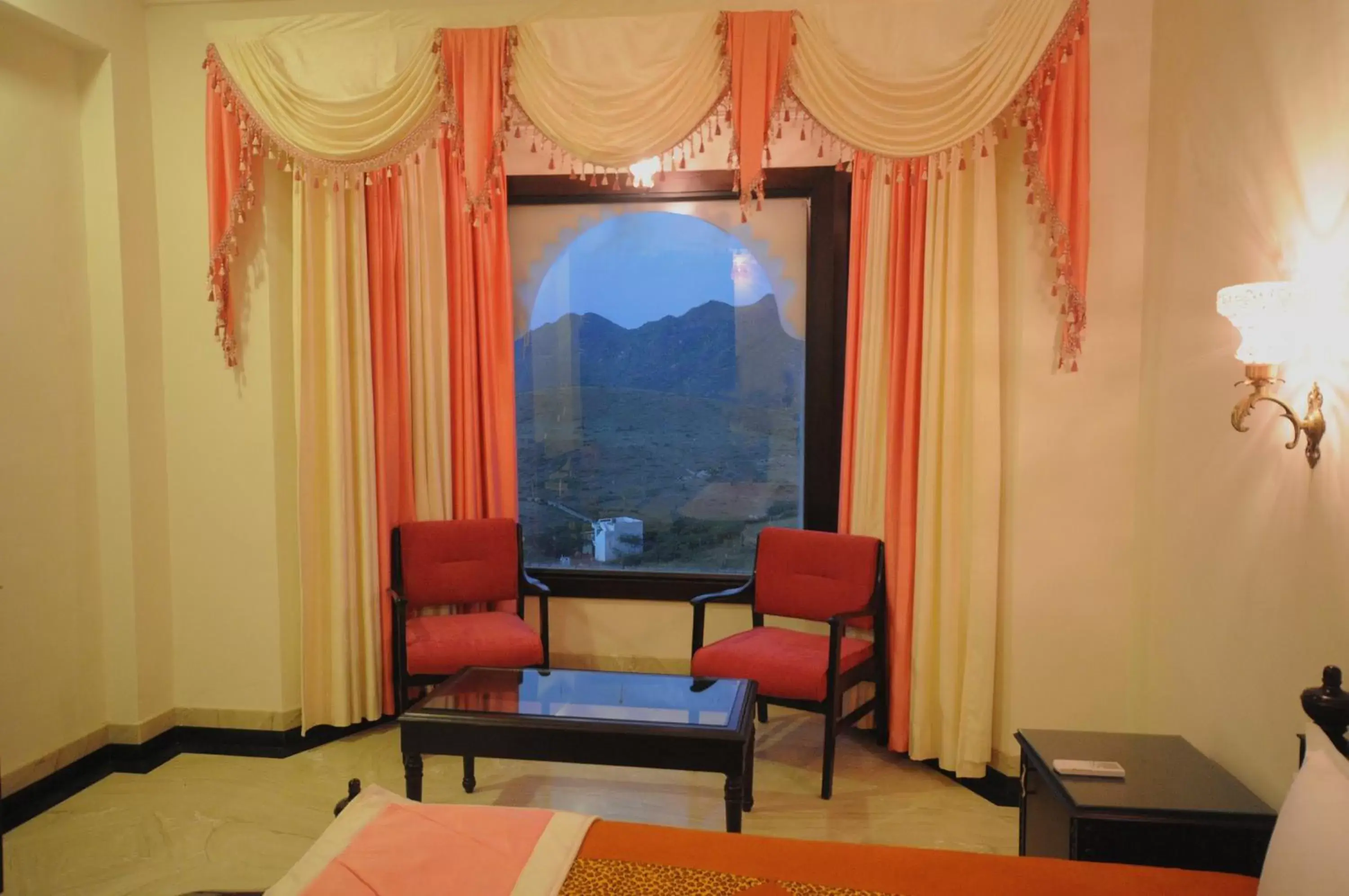Living room, Seating Area in Bhairavgarh Palace Udaipur