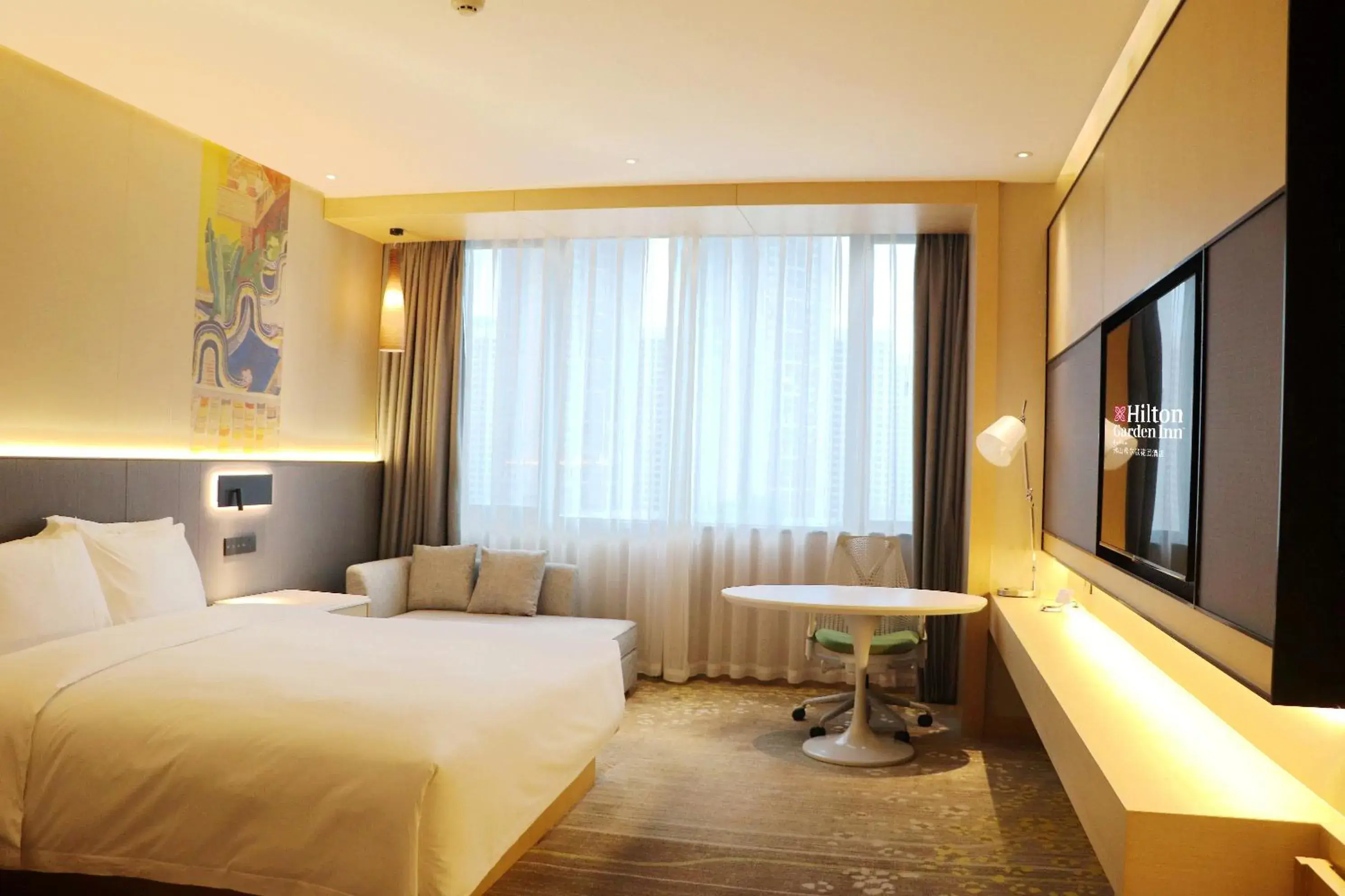 Bed in Hilton Garden Inn Foshan