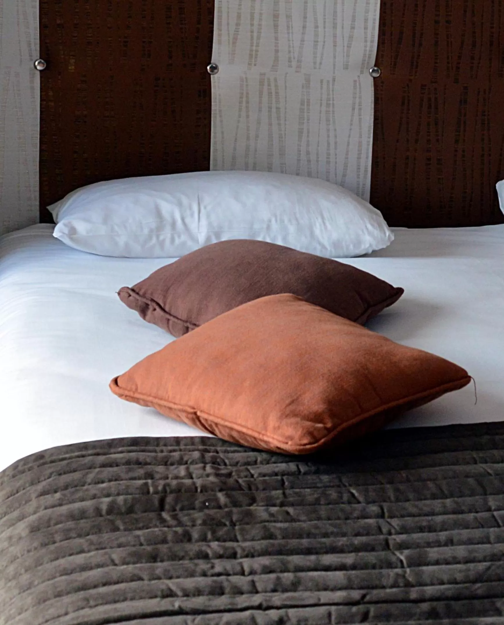 Decorative detail, Bed in Hotel Des Bains