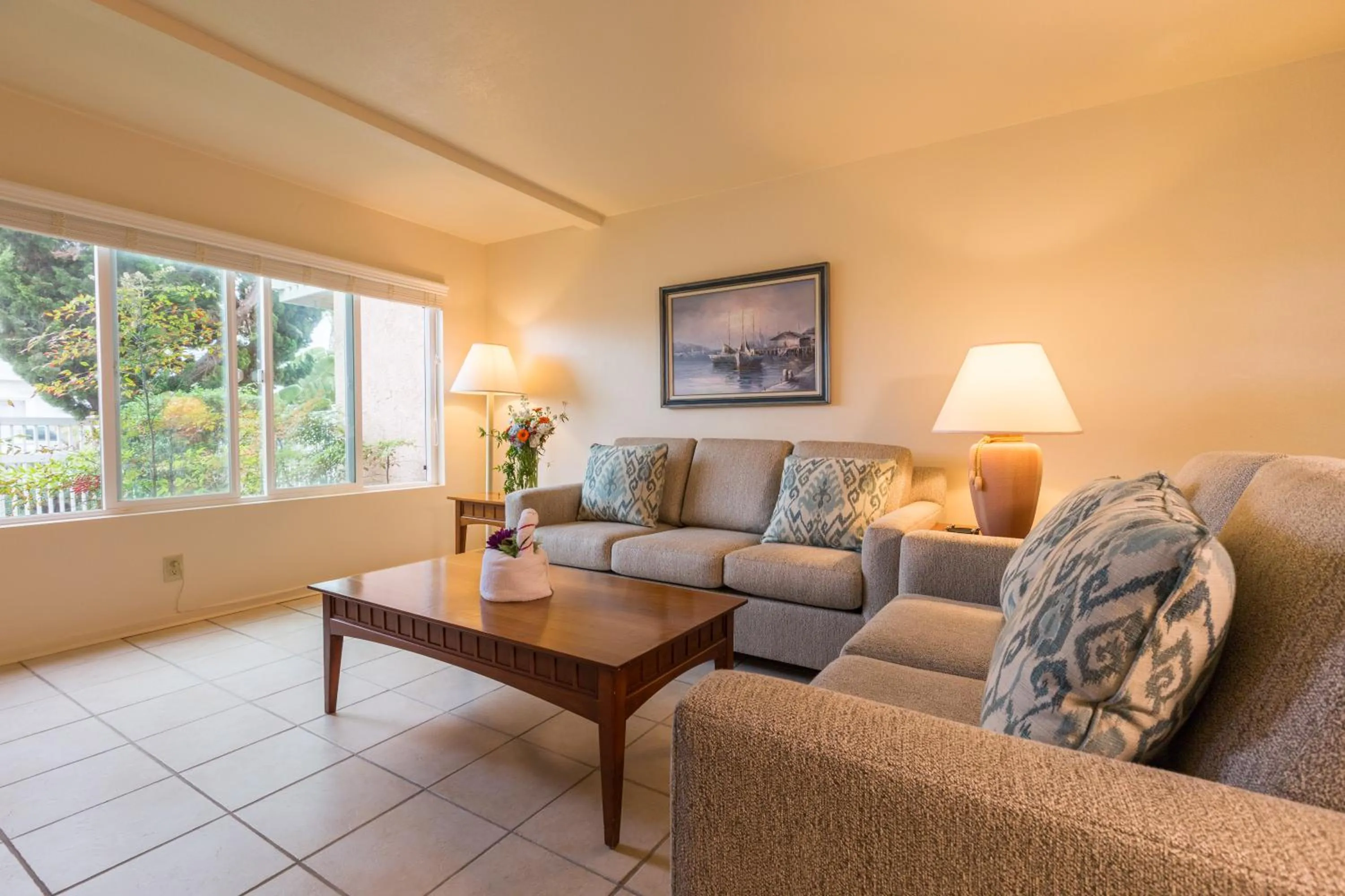 Living room in Channel Island Shores