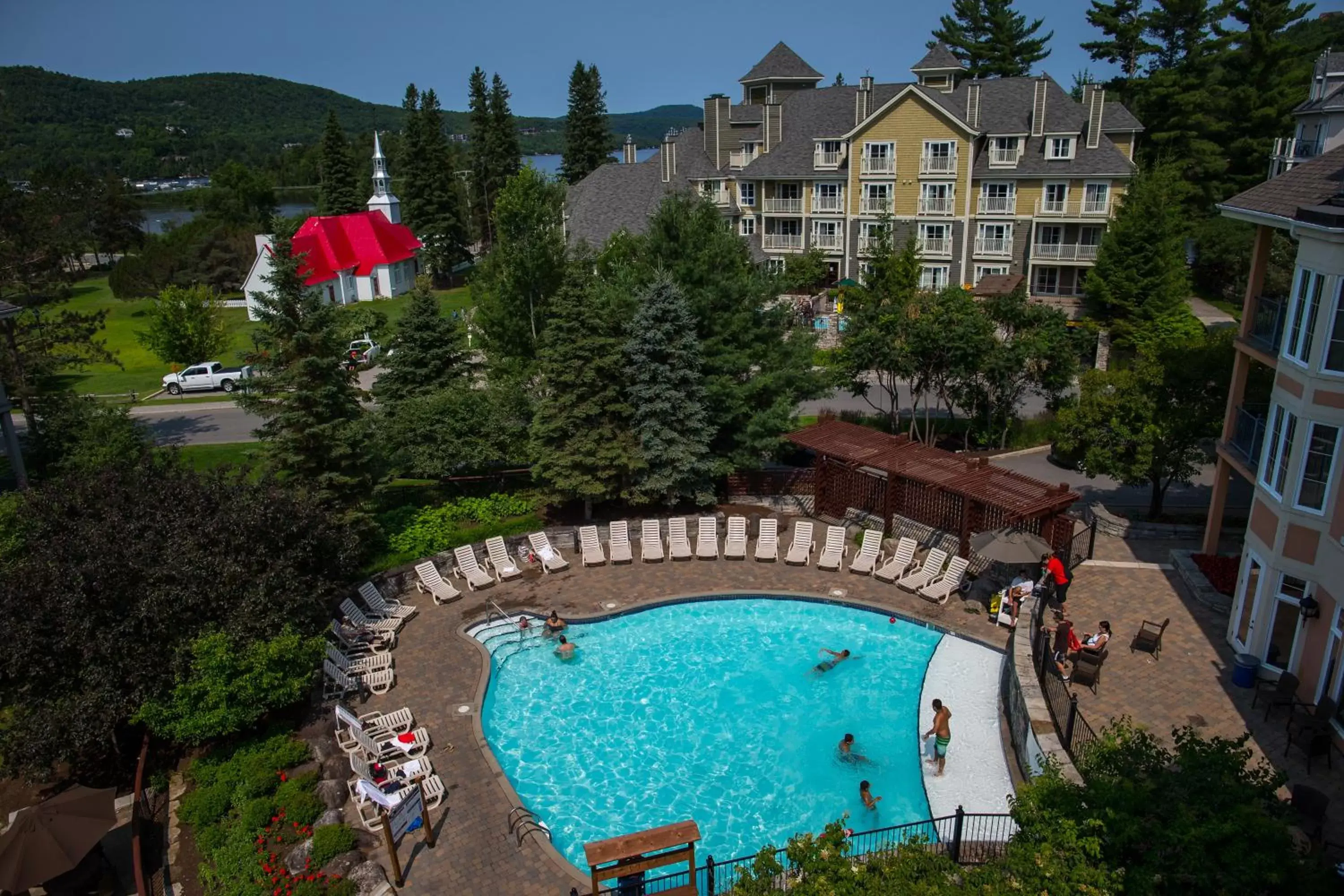 Swimming pool, Pool View in La Tour des Voyageurs II