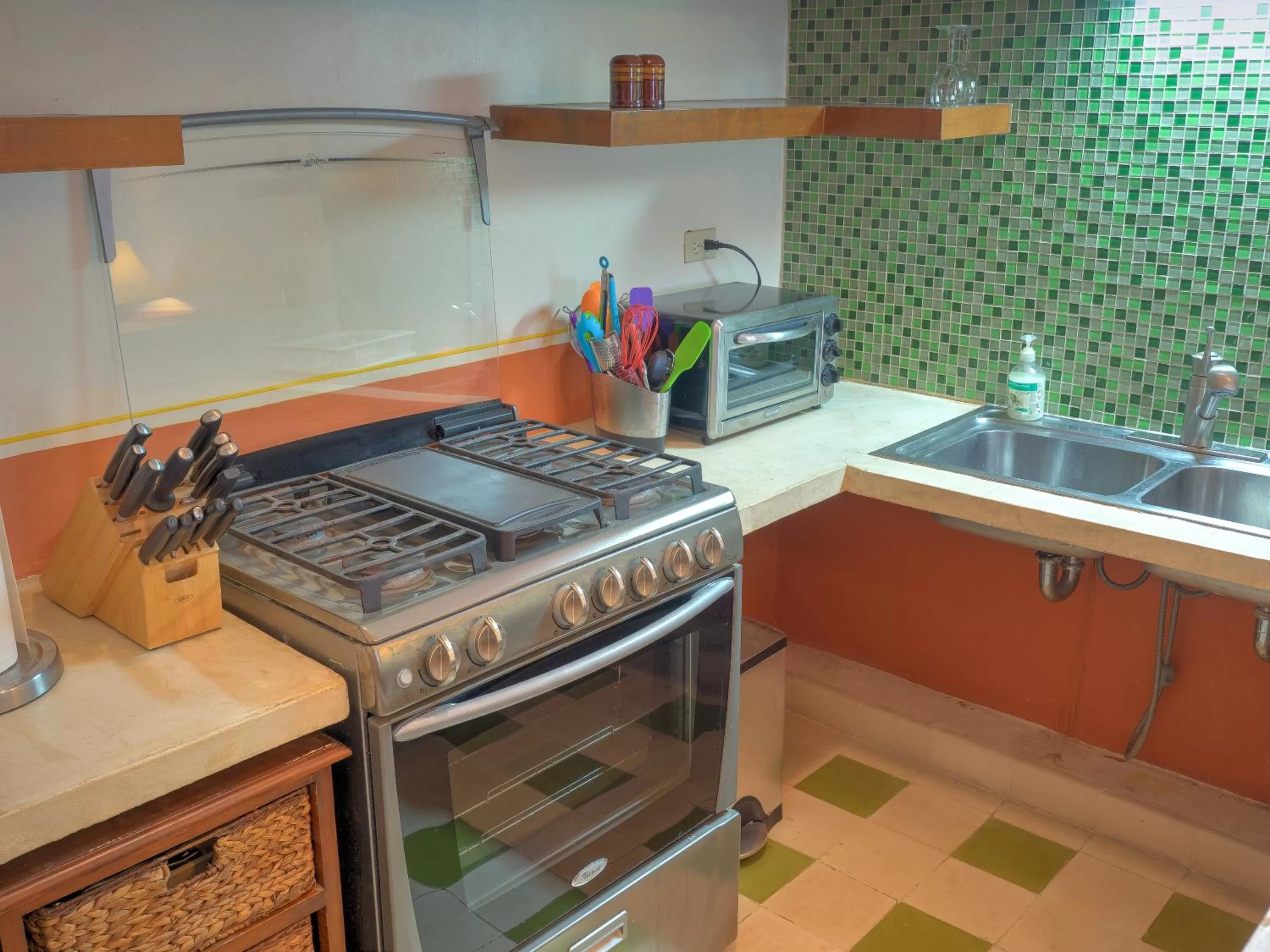 Kitchen/Kitchenette in Hotel Luz en Yucatan