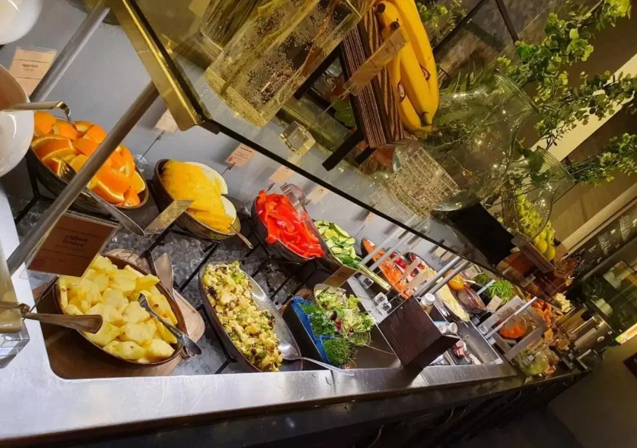 Buffet breakfast in Home Hotel Grand Bodø Buffet breakfast in Home Hotel Grand Bodø