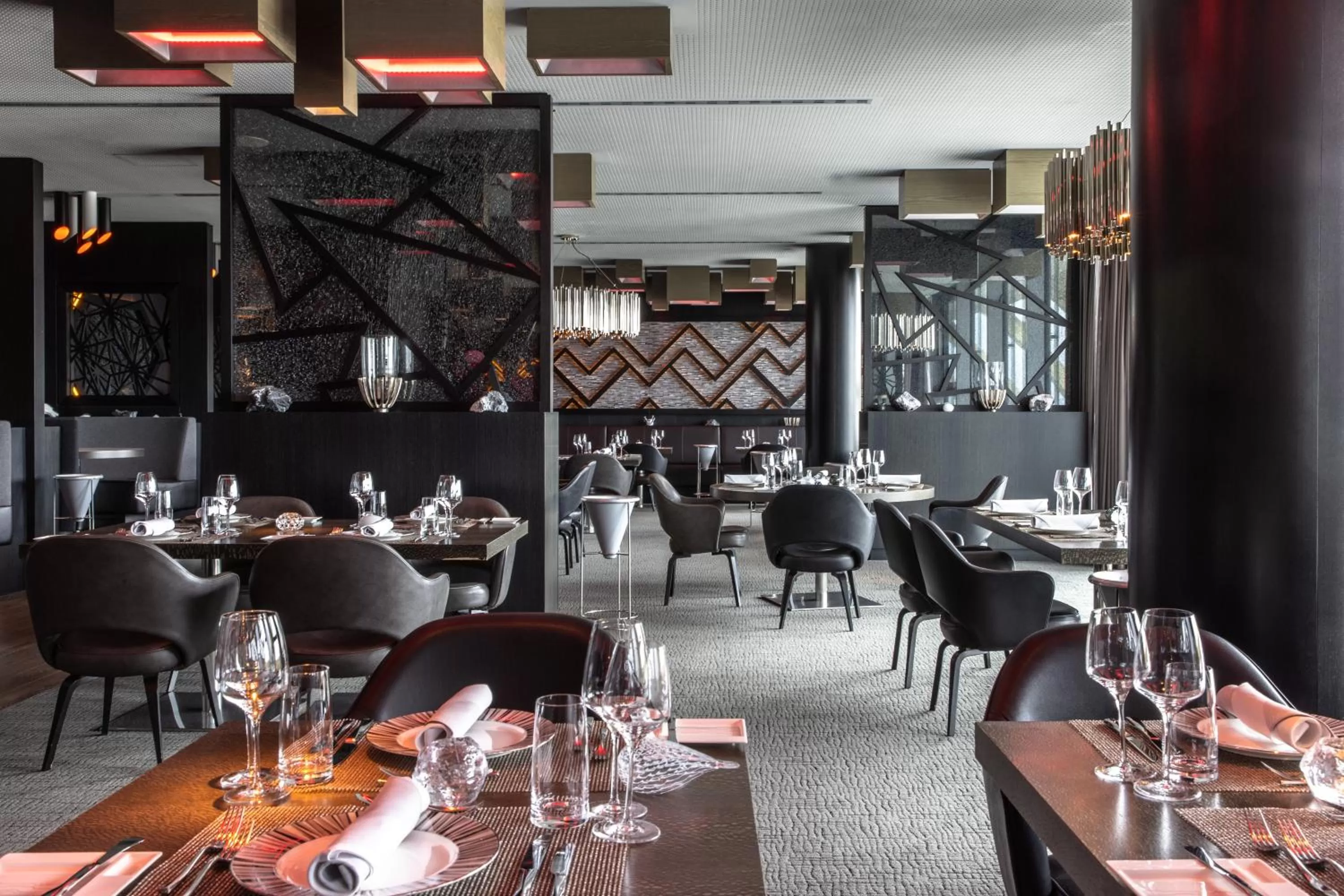 Restaurant/places to eat in AlpenGold Hotel Davos