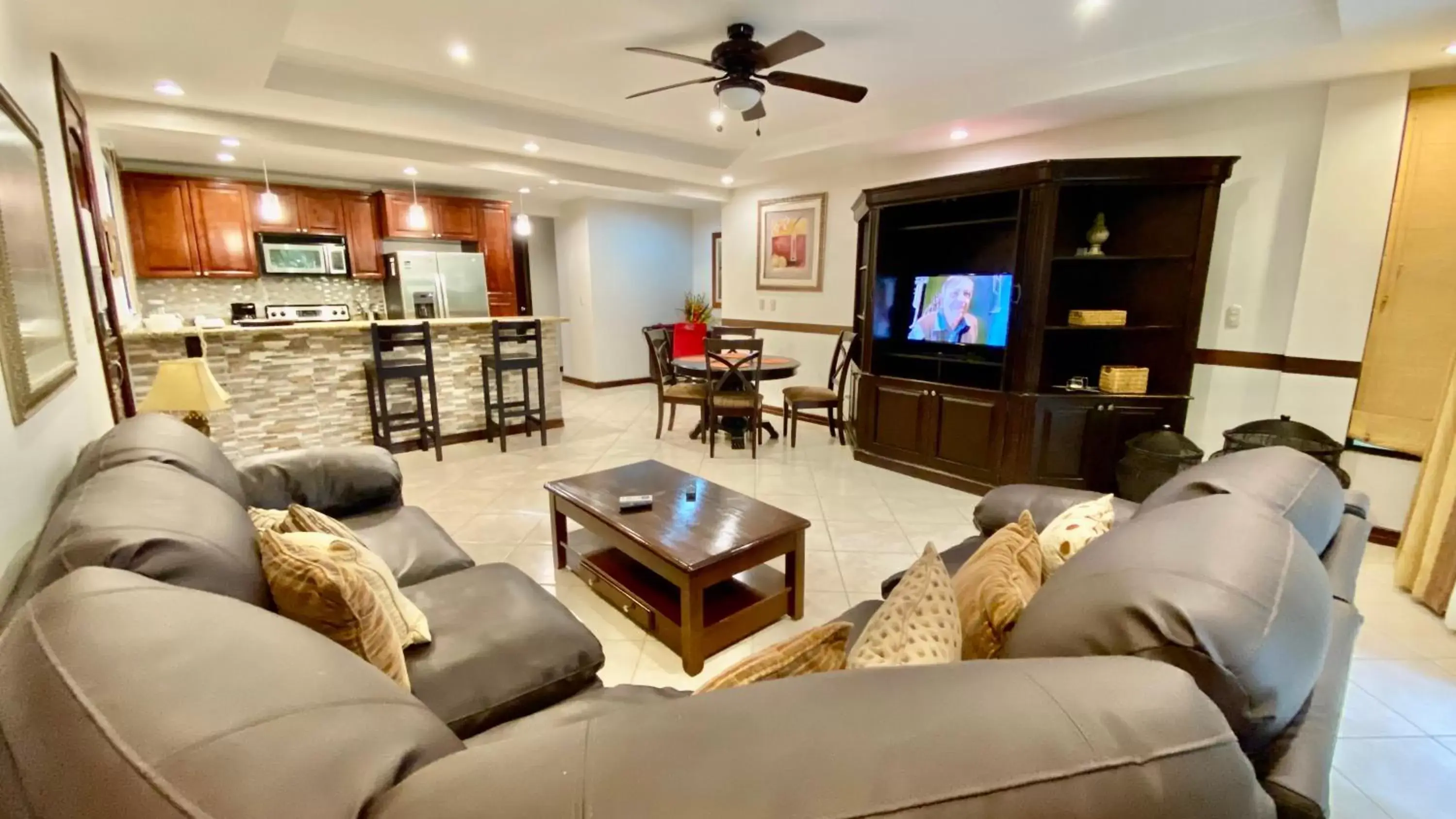 Living room, Seating Area in Monte Carlo Luxury Condominiums