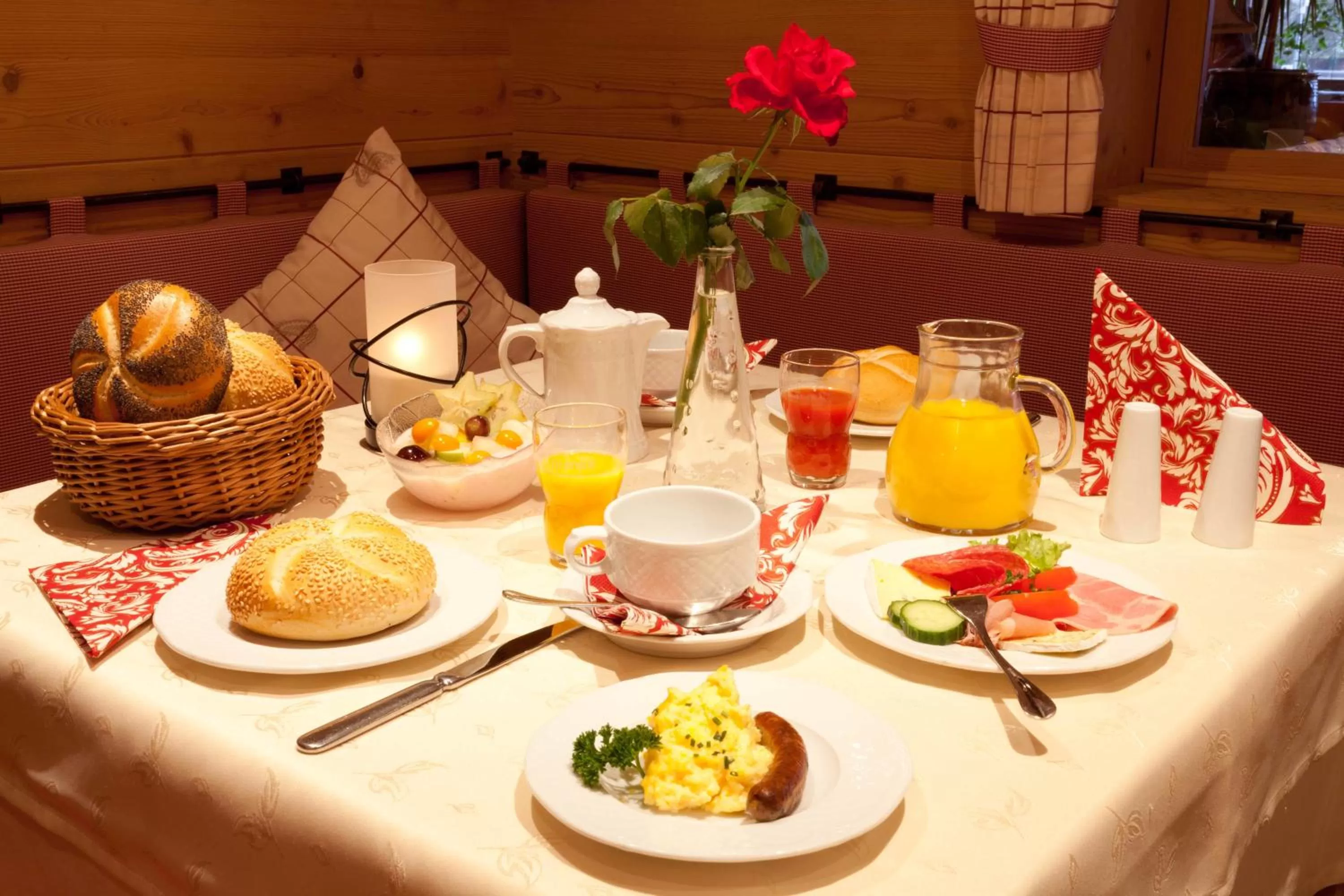 Food close-up in Familien- und Wellnesshotel "Viktoria"