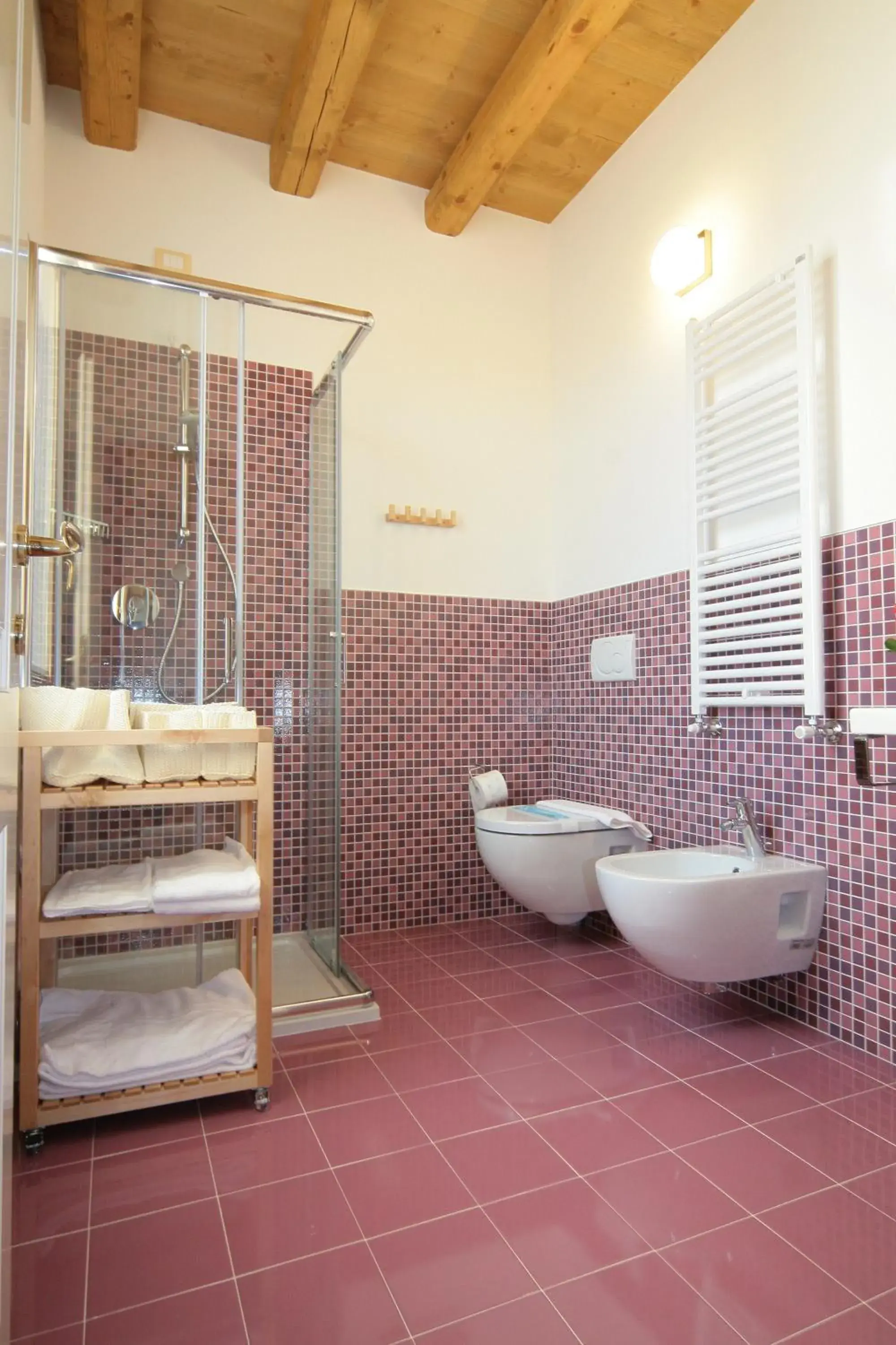 Shower, Bathroom in Locanda Al Ponte de Fero