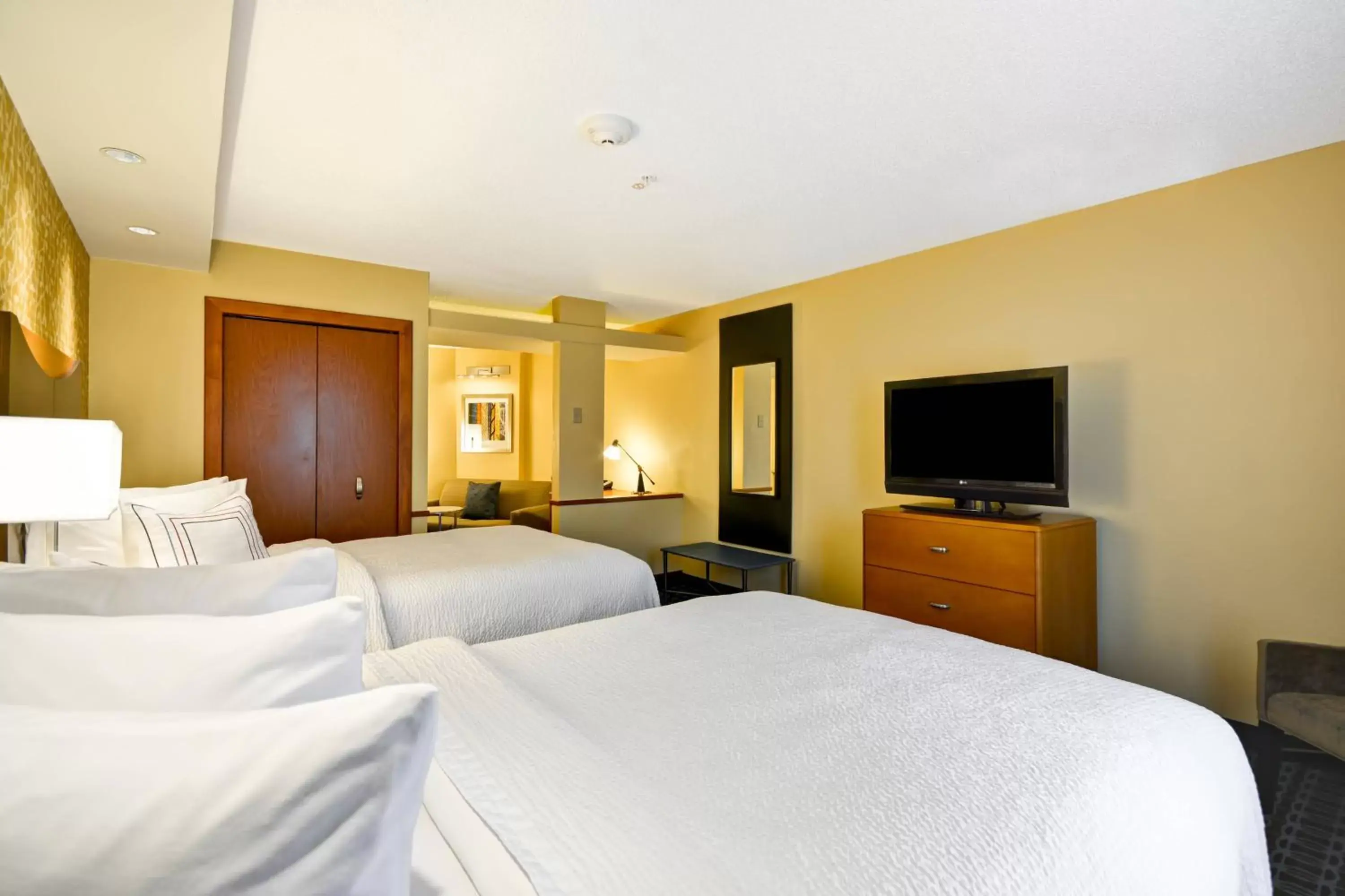 Bedroom, Bed in Fairfield Inn & Suites Tampa Fairgrounds/Casino
