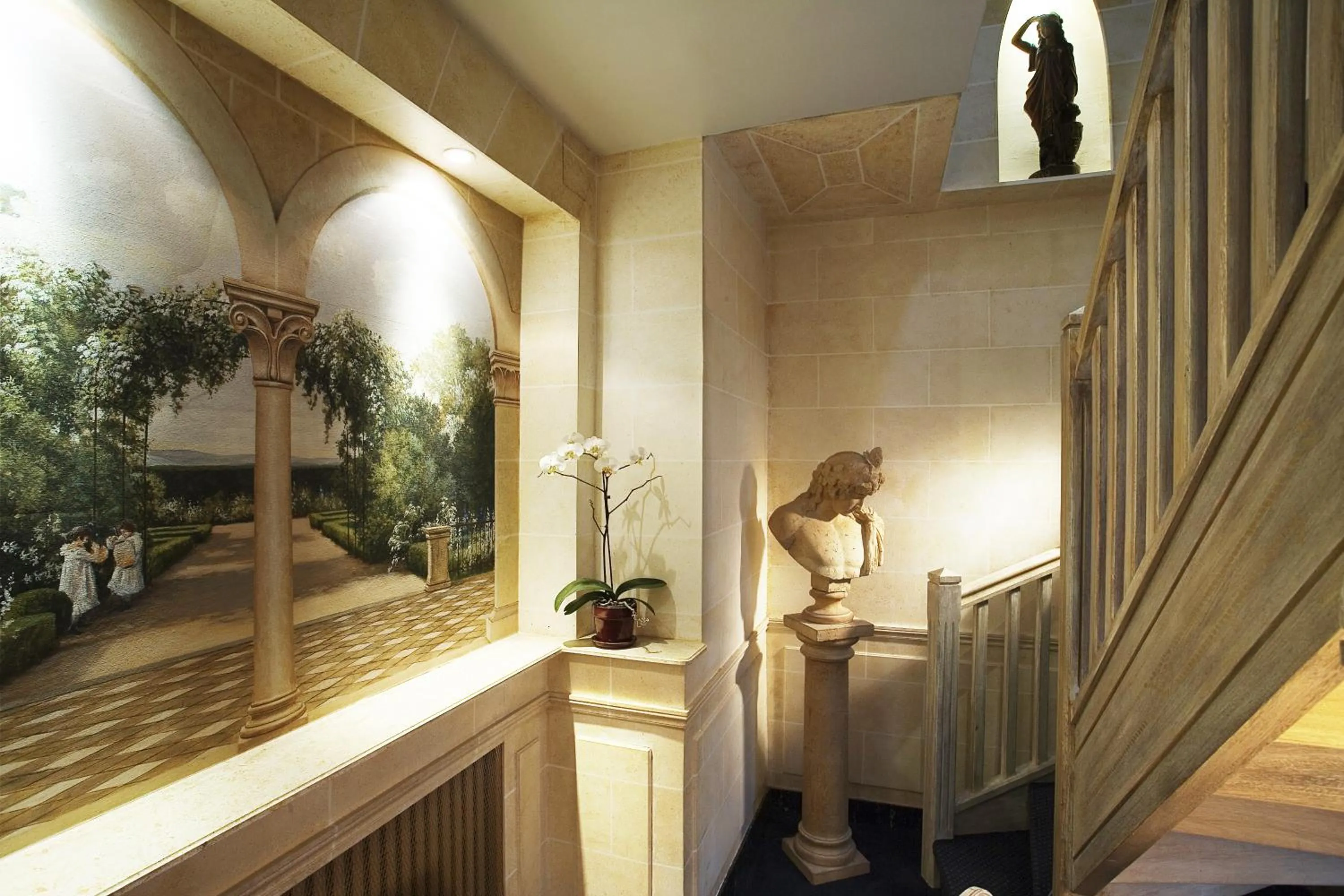 Decorative detail in Hotel & Spa Saint-Jacques