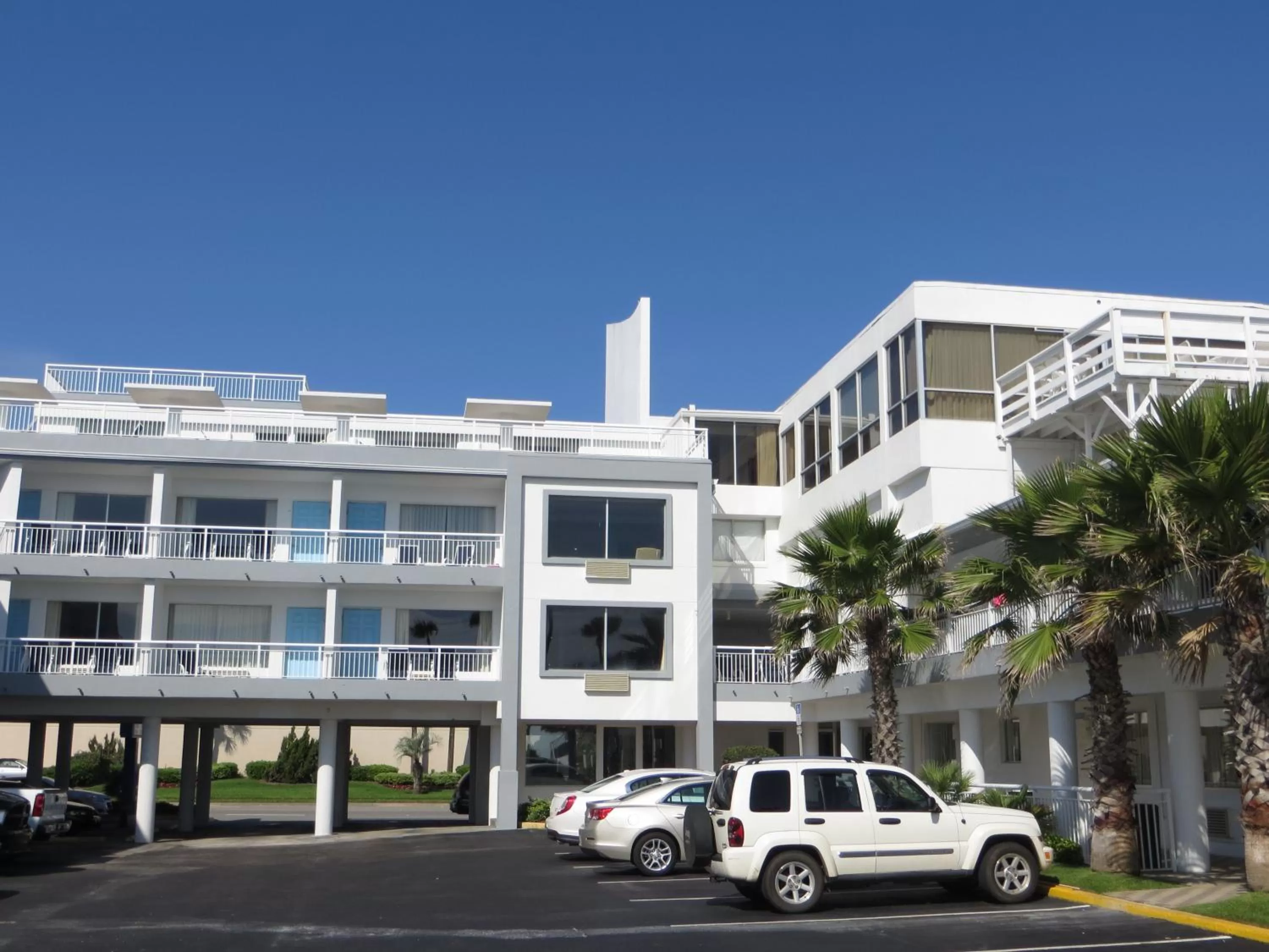 Property building in Arya Blu Inn and Suites