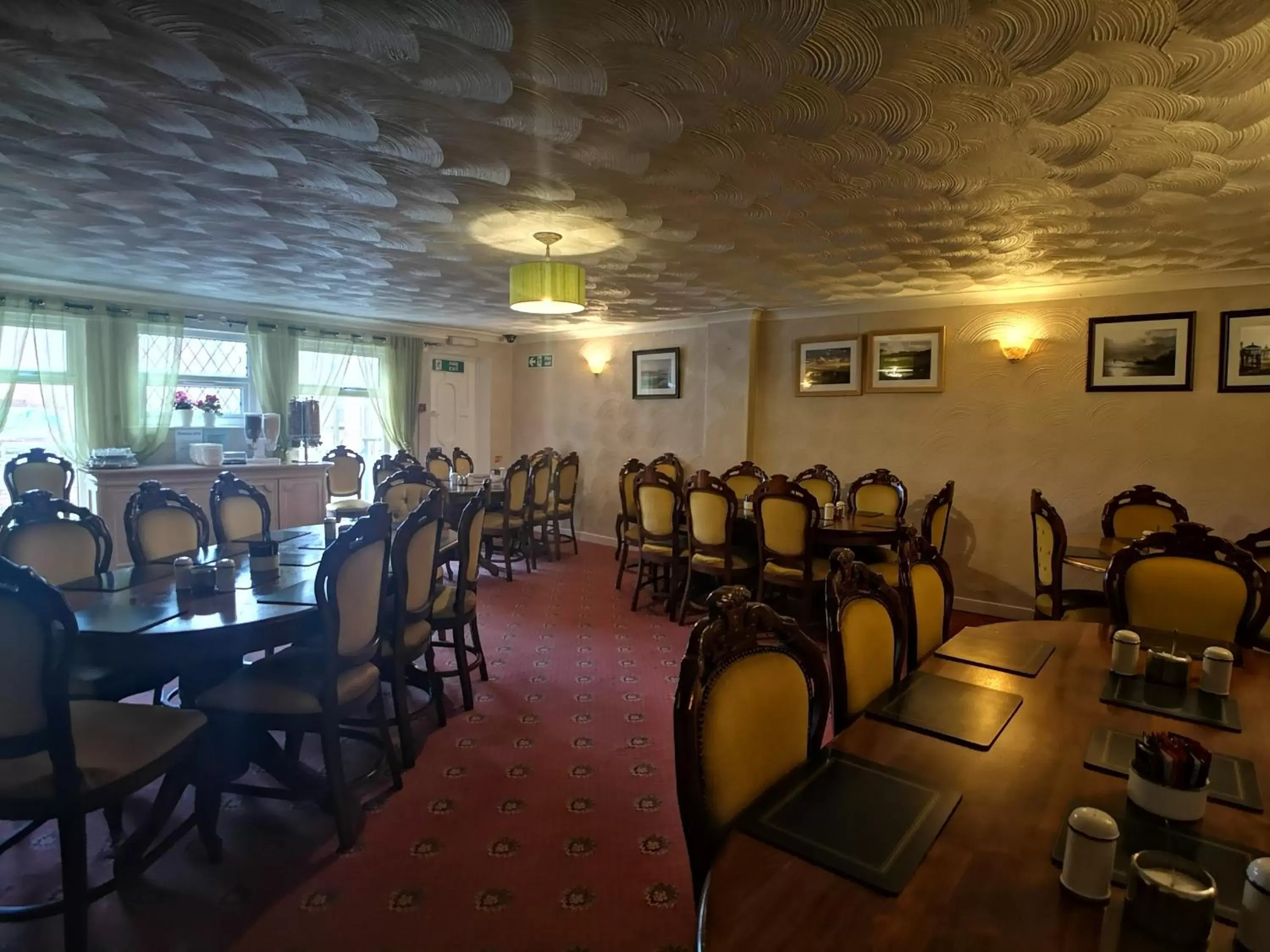 Dining area, Restaurant/Places to Eat in The Hopton Hotel