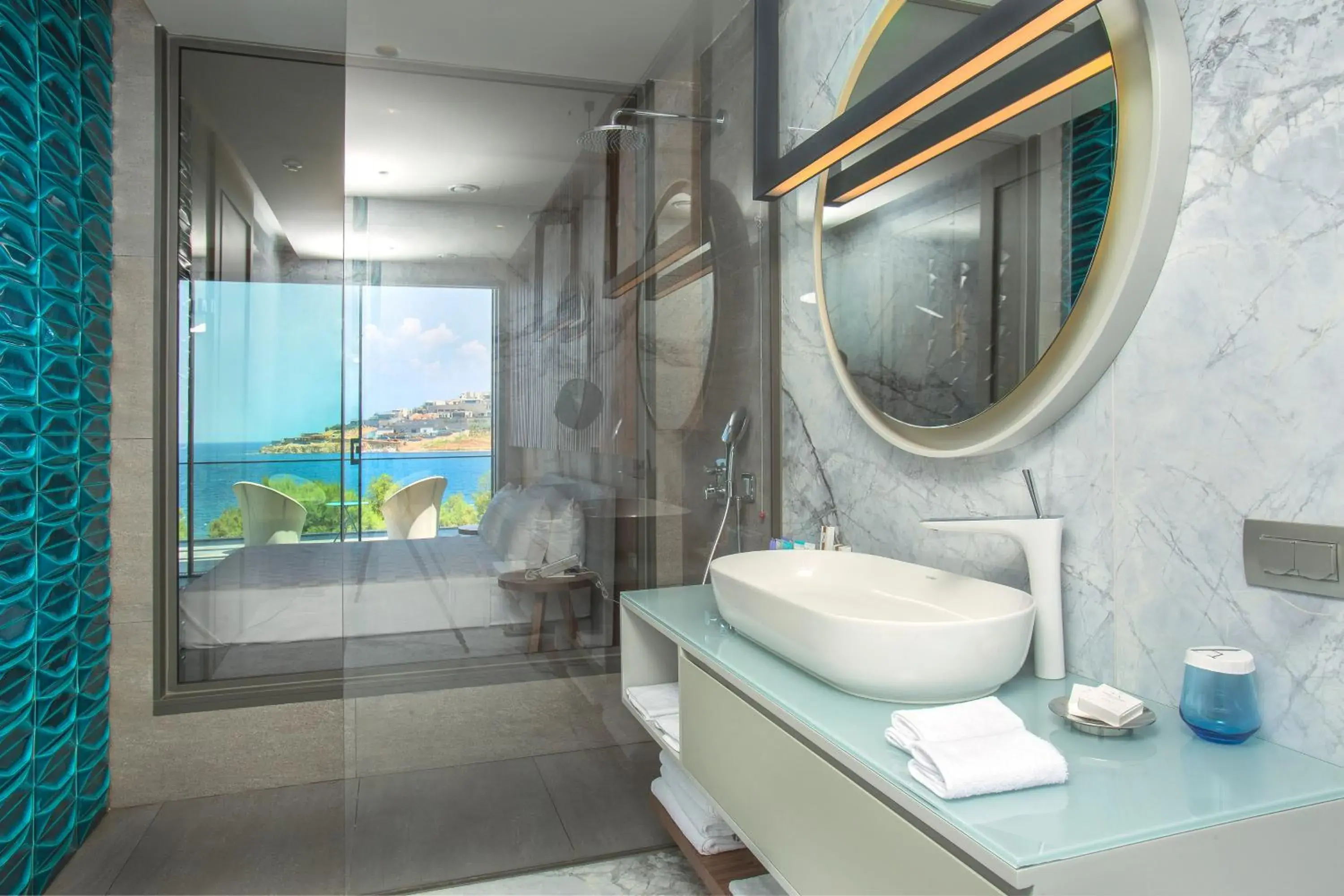 Shower, Bathroom in ARTS HOTEL BODRUM YALIKAVAK