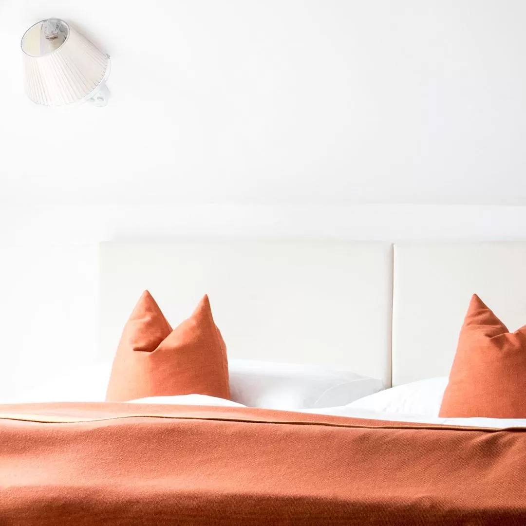 Bed in Hotel Villa Rückert