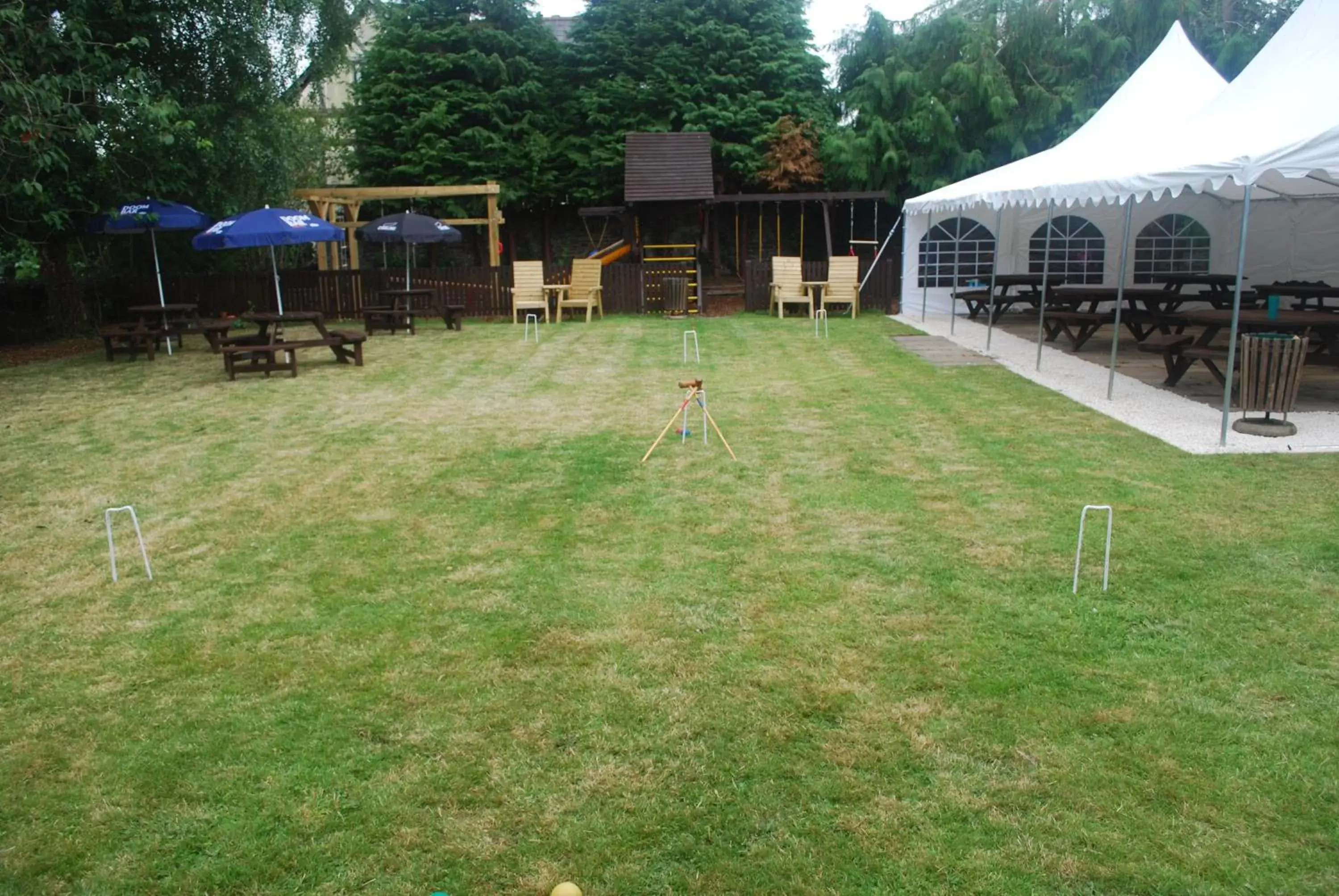 Garden in The Radnorshire Arms Hotel