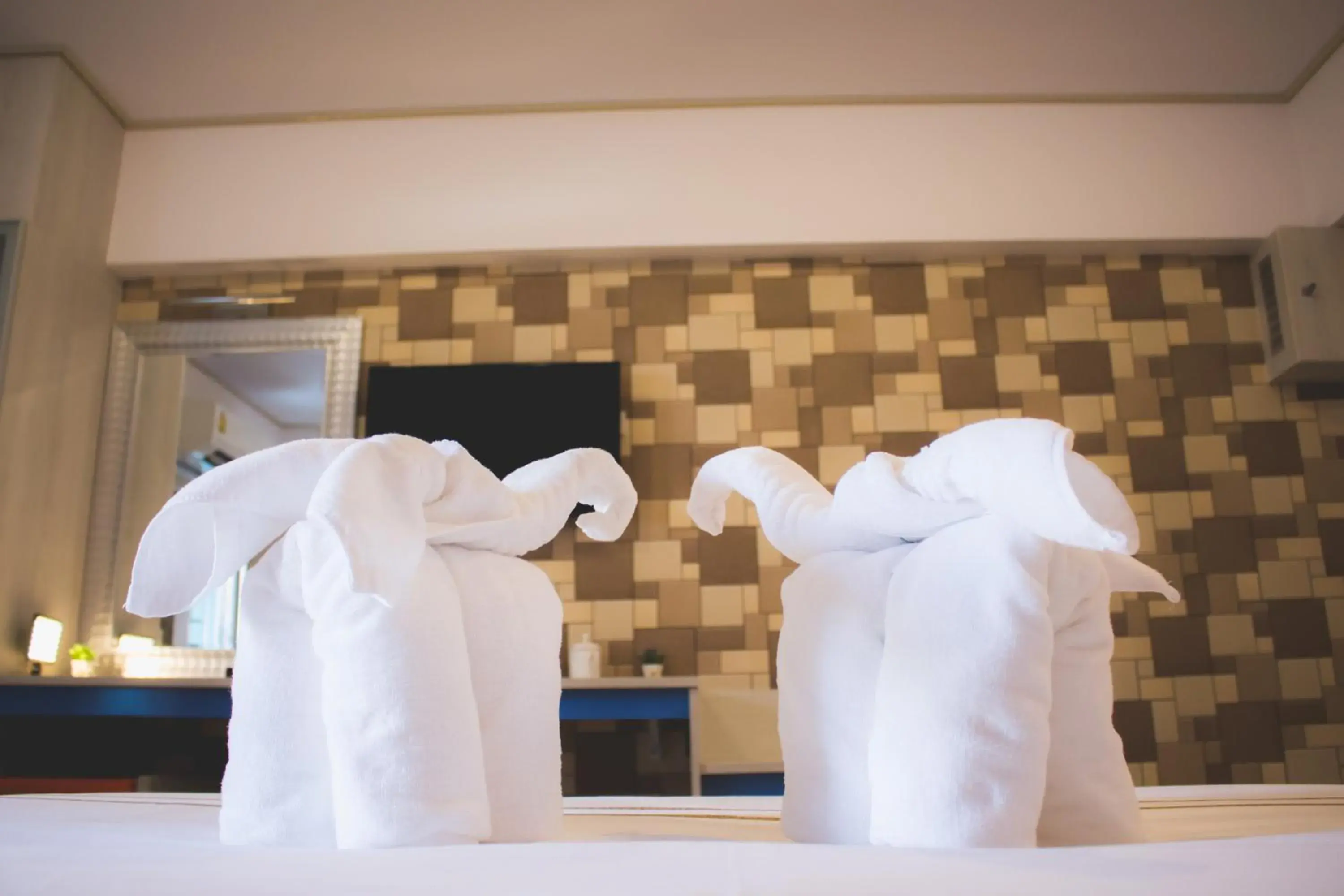 Bed in Maverick Ratchada Hotel Bed in Maverick Ratchada Hotel