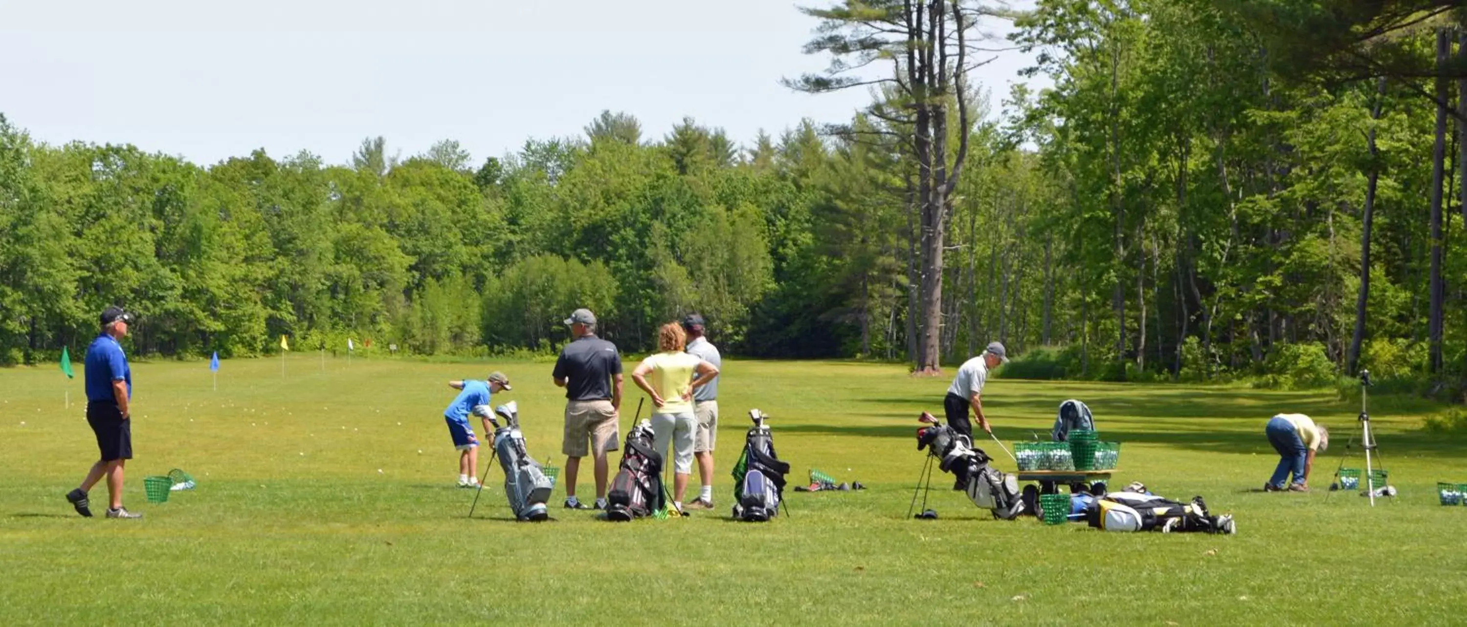 Golfcourse in Old Saco Inn