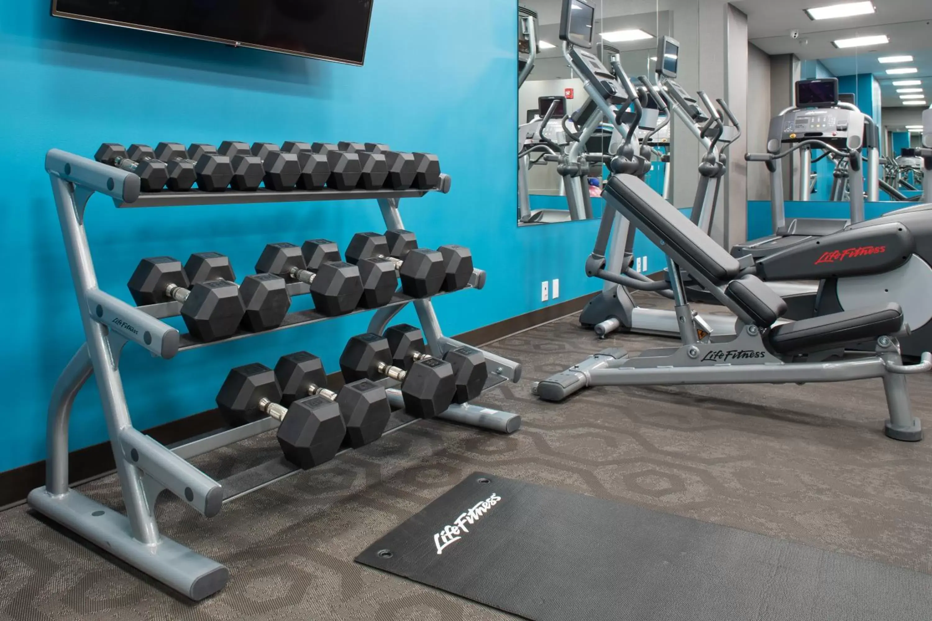Fitness centre/facilities, Fitness Center/Facilities in Fairfield Inn & Suites by Marriott New York Queens/Fresh Meadows