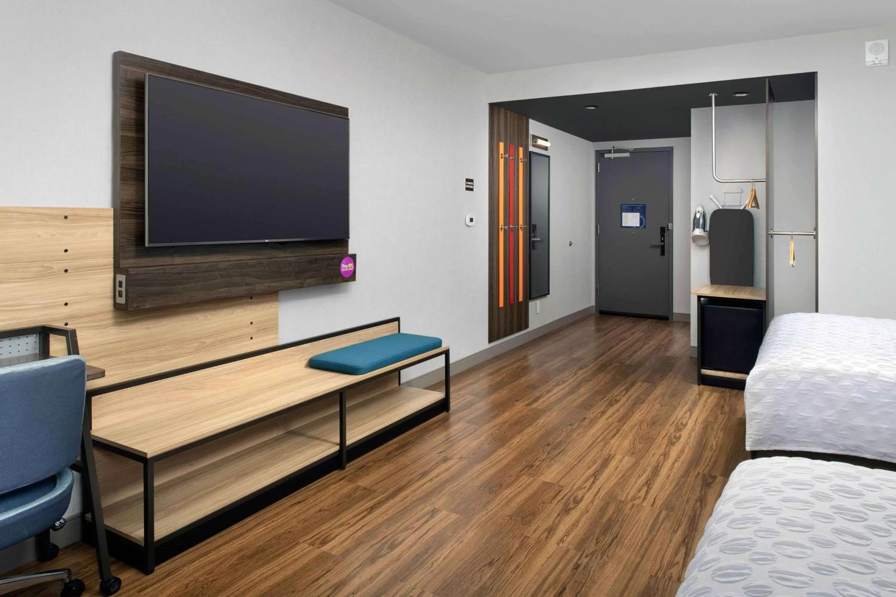 Bed in Tru By Hilton Nashville Downtown Convention Center