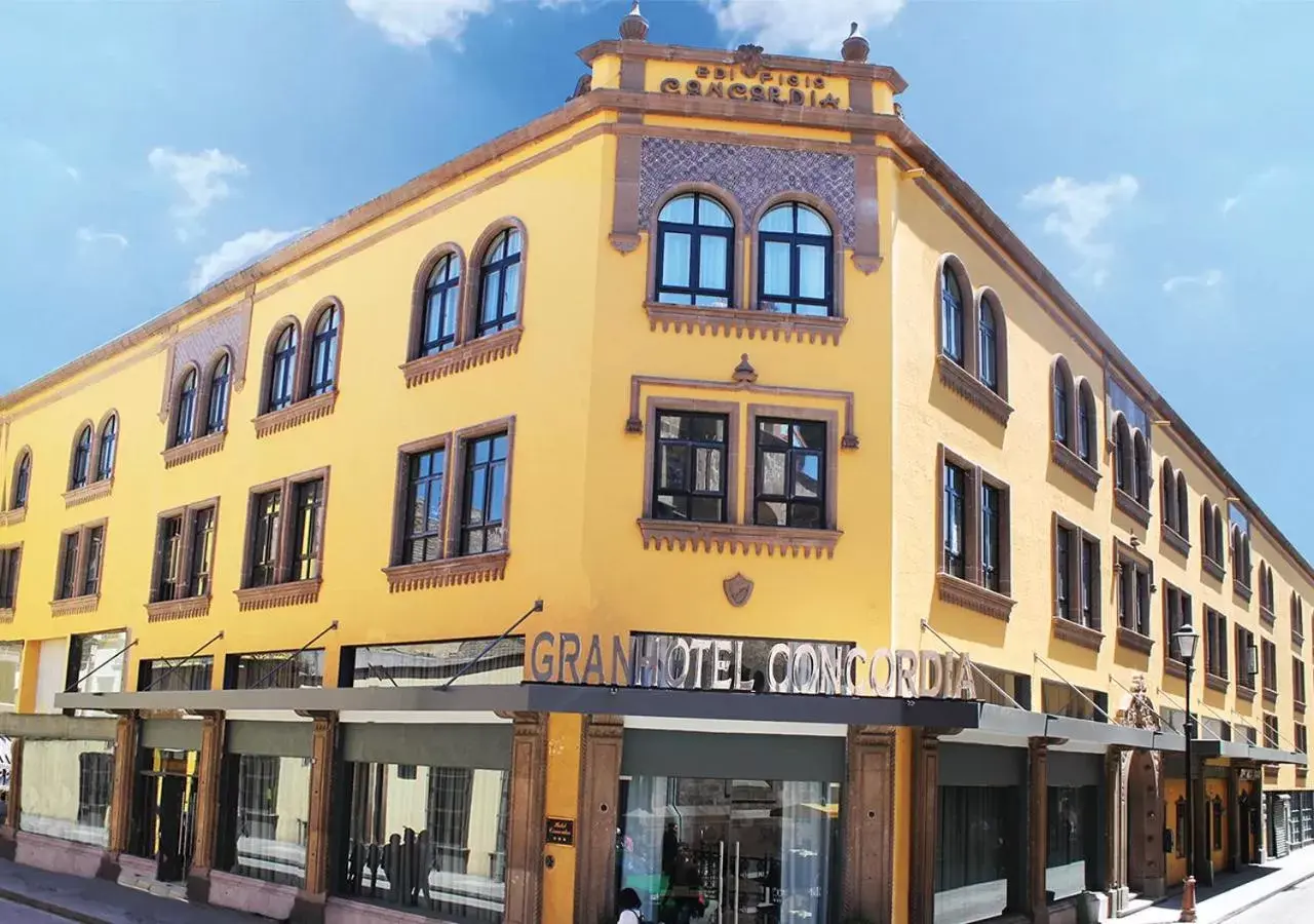 Facade/entrance, Property Building in Gran Hotel Concordia San Luis Potosi