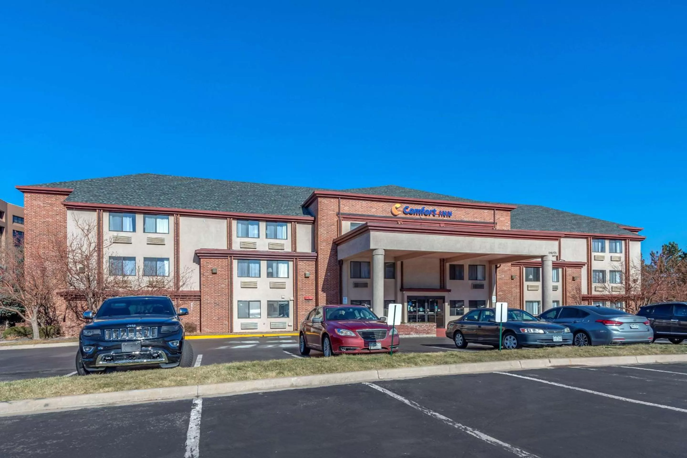 Property building in Comfort Inn Denver Southeast Area