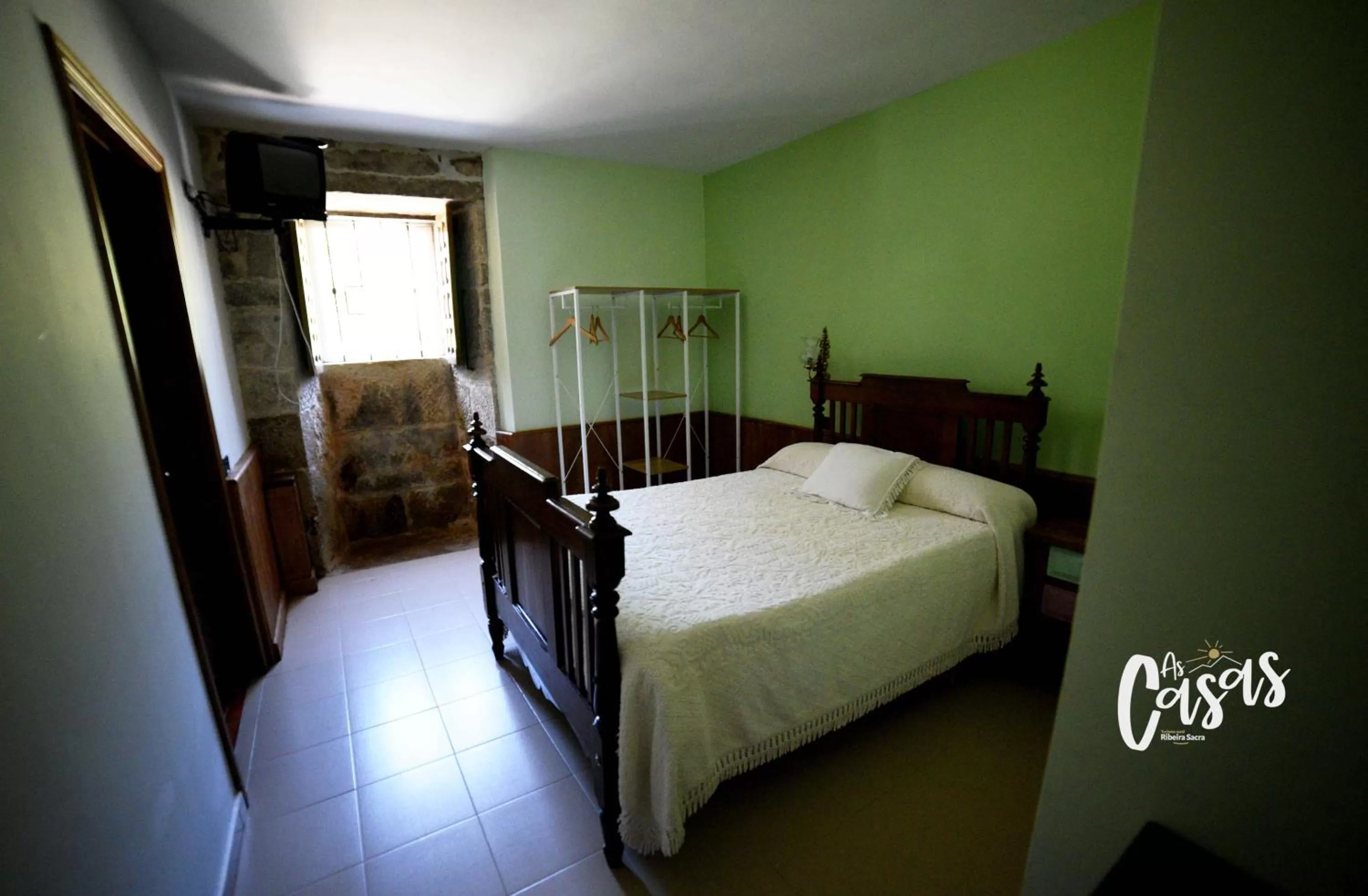 Bed in As Casas Ribeira Sacra