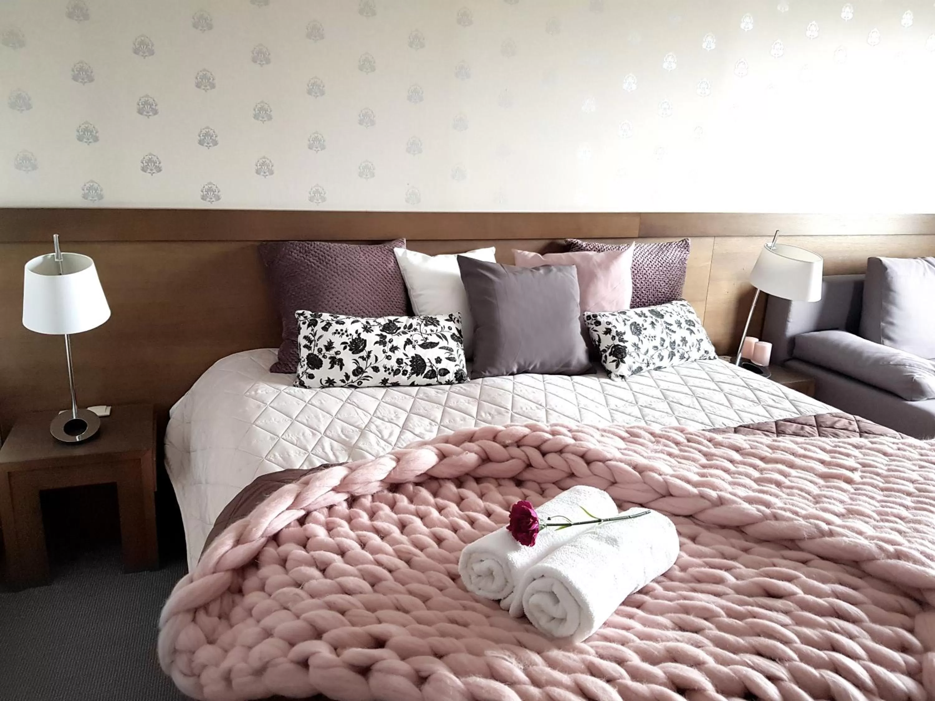 Bed in Hotel Willowa