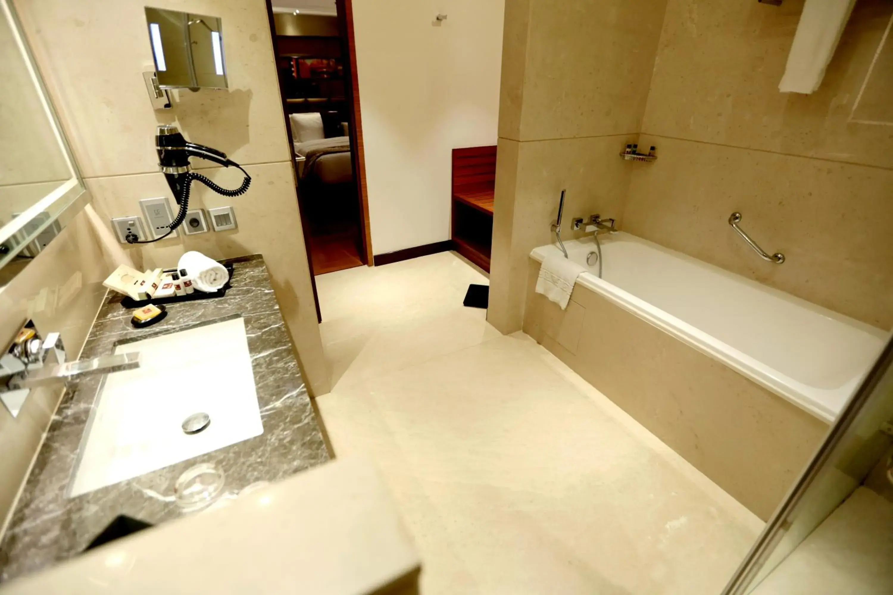 Bathroom in Hotel Madin