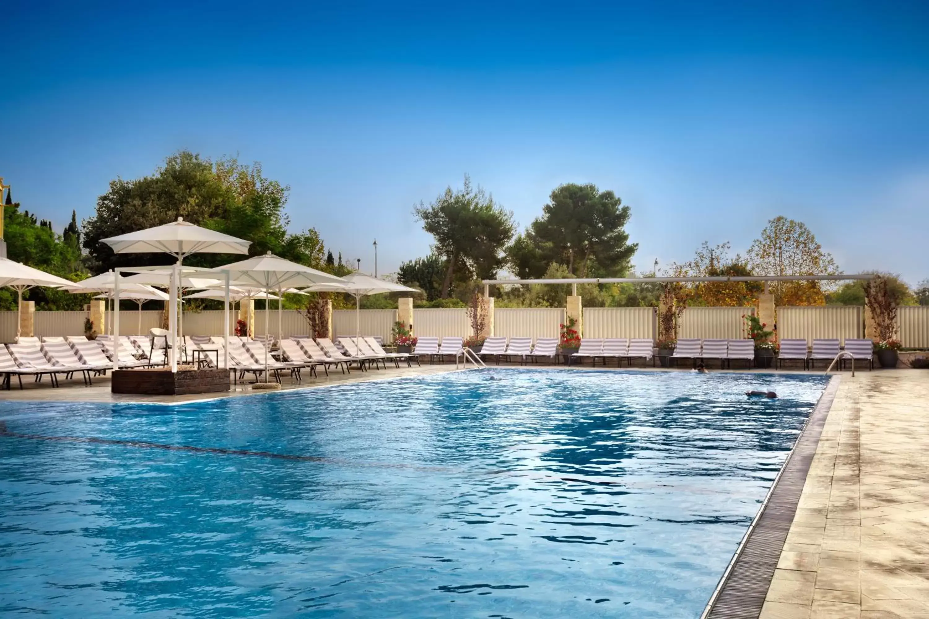 Pool view, Swimming Pool in The Inbal Jerusalem