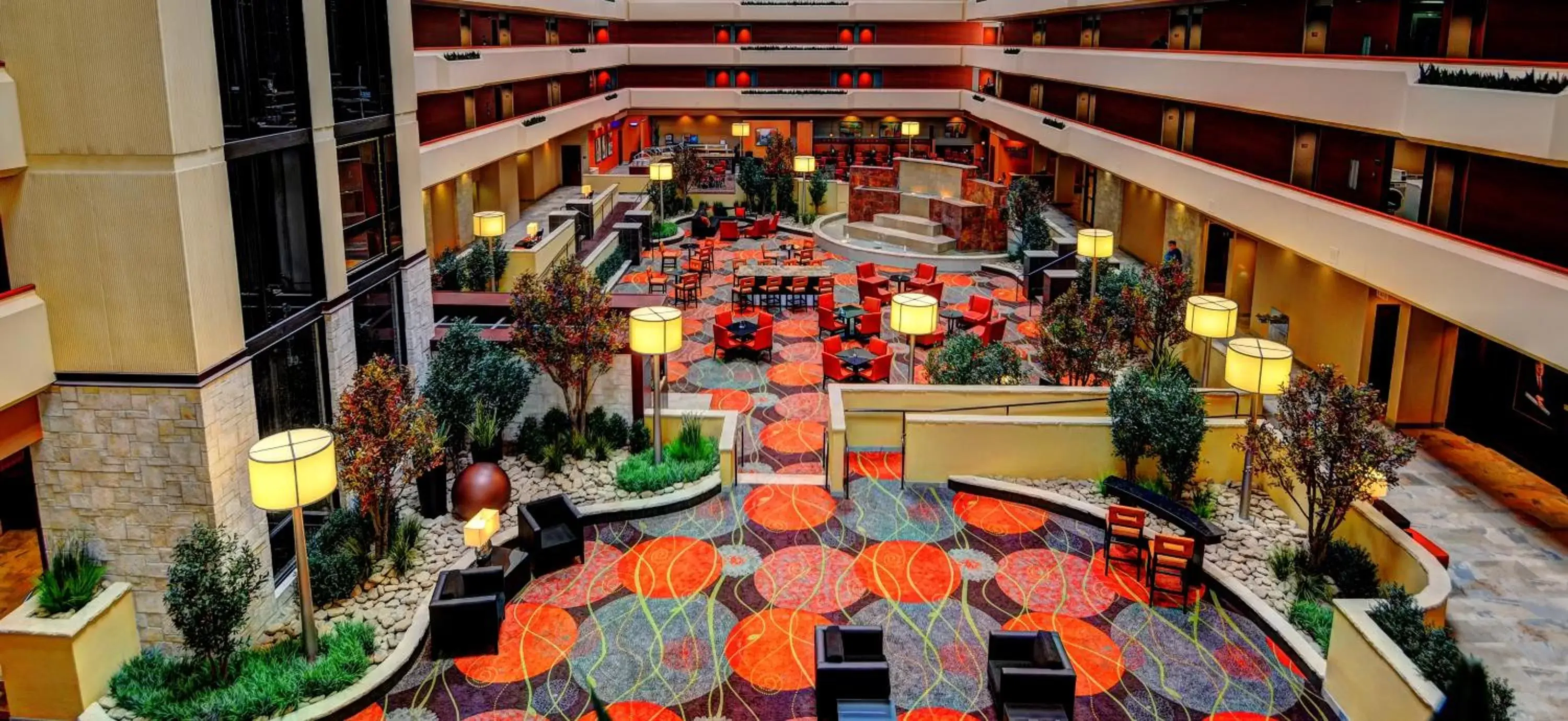 Lobby or reception in University Plaza Hotel