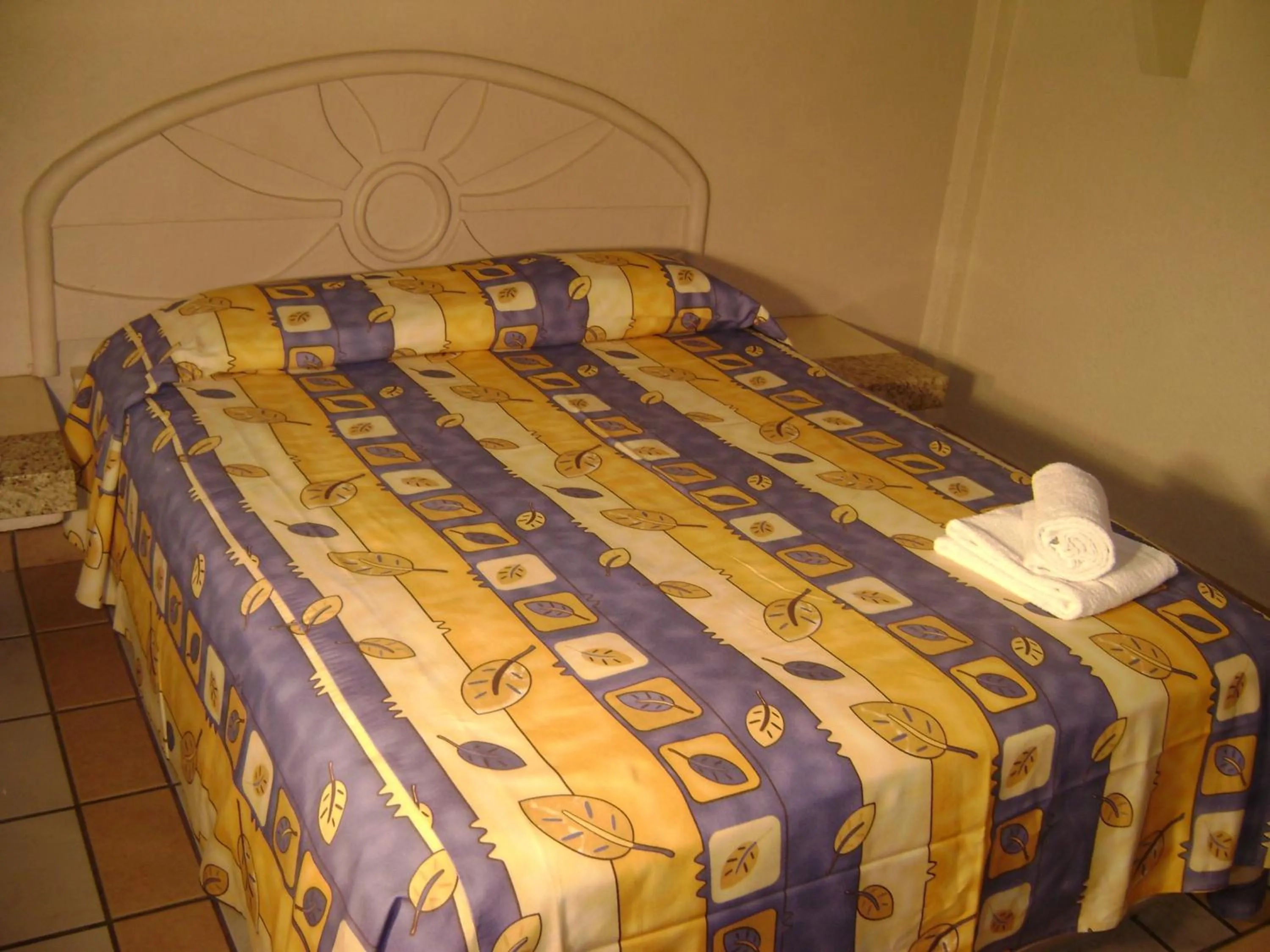 Bed in Hotel Itto Acapulco