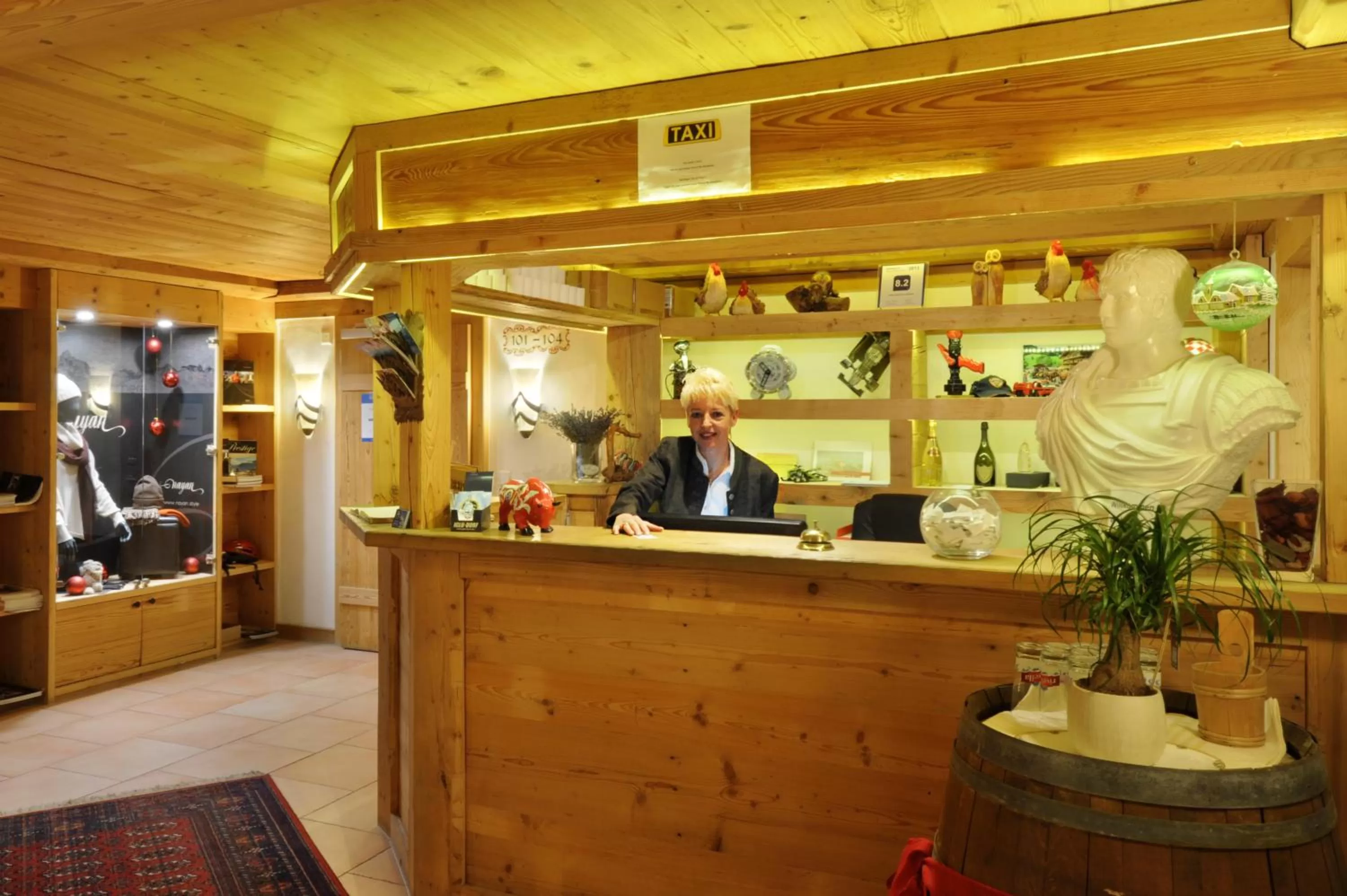 Lobby or reception in Hotel Bellerive Gstaad