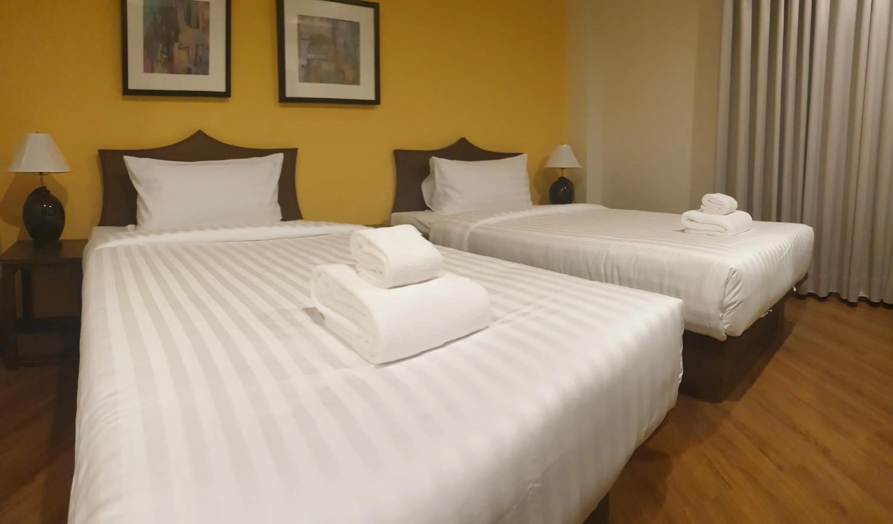 Bed in Vinary Hotel Sukhumvit