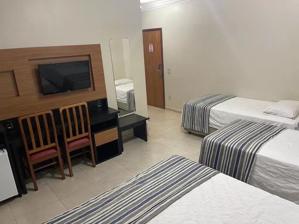 Bed in JVA Fenix Hotel Bed in JVA Fenix Hotel