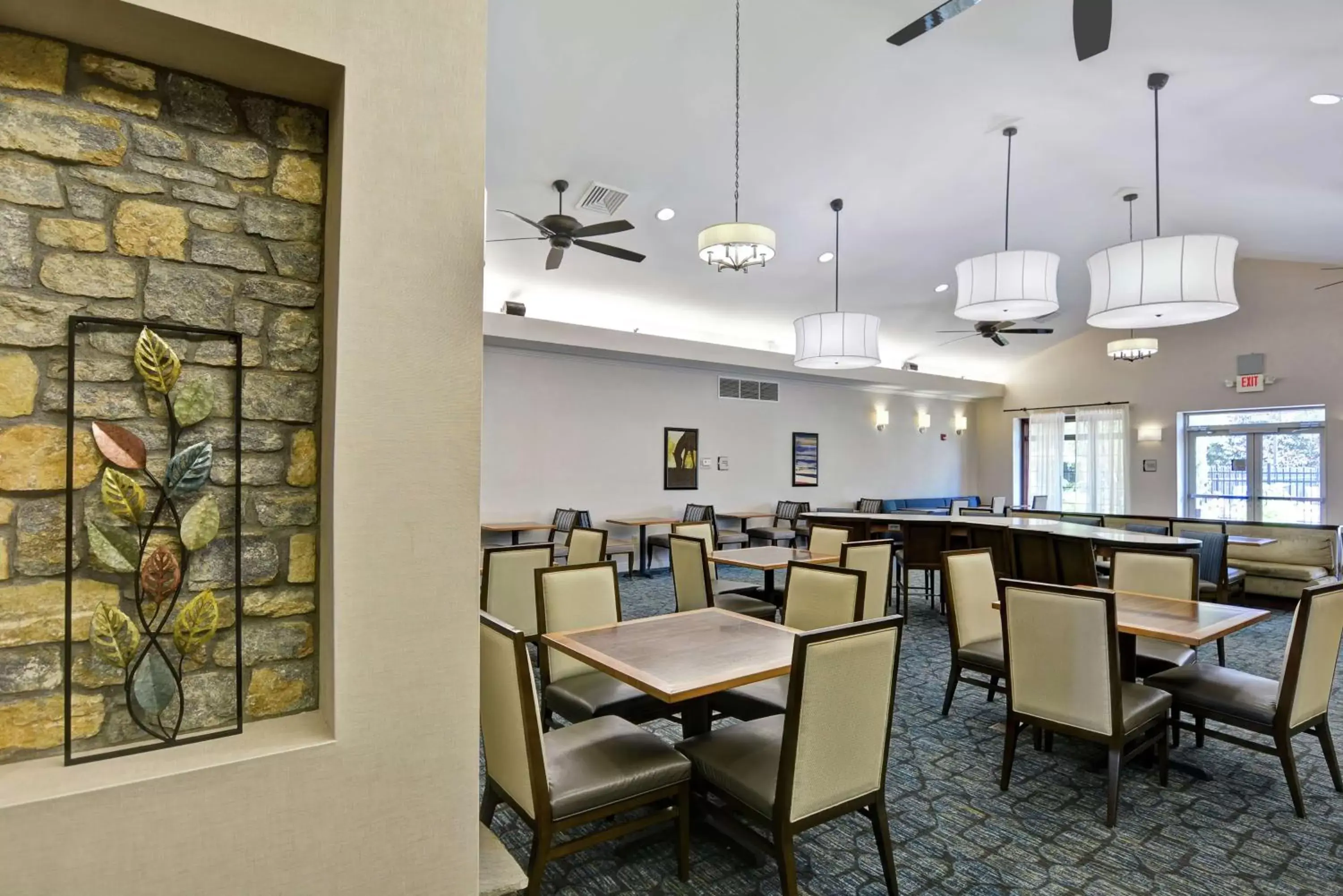 Lobby or reception, Restaurant/Places to Eat in Homewood Suites by Hilton Lexington Fayette Mall