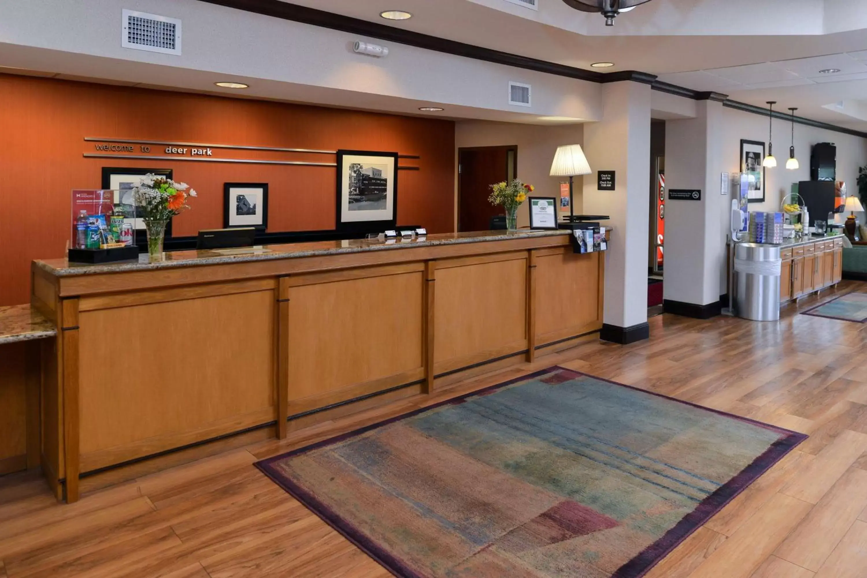 Lobby or reception in Hampton Inn Houston-Deer Park Ship Area