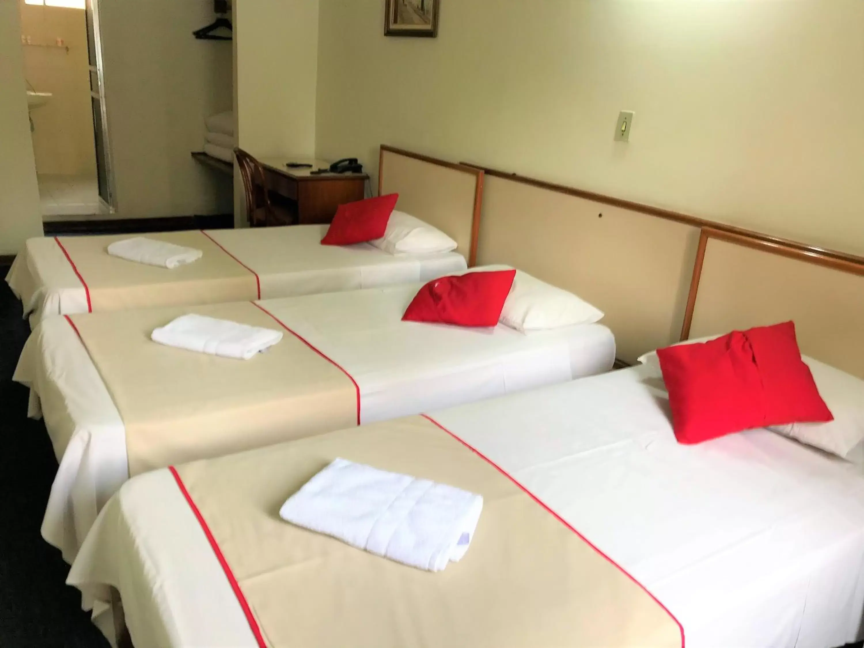 Triple Room - single occupancy in Hotel São Jorge São Paulo - Próximo a 25 de março, fácil acesso ao Expo Center Norte e Mercado Municipal SP Triple Room - single occupancy in Hotel São Jorge São Paulo - Próximo a 25 de março, fácil acesso ao Expo Center Norte e Mercado Municipal SP