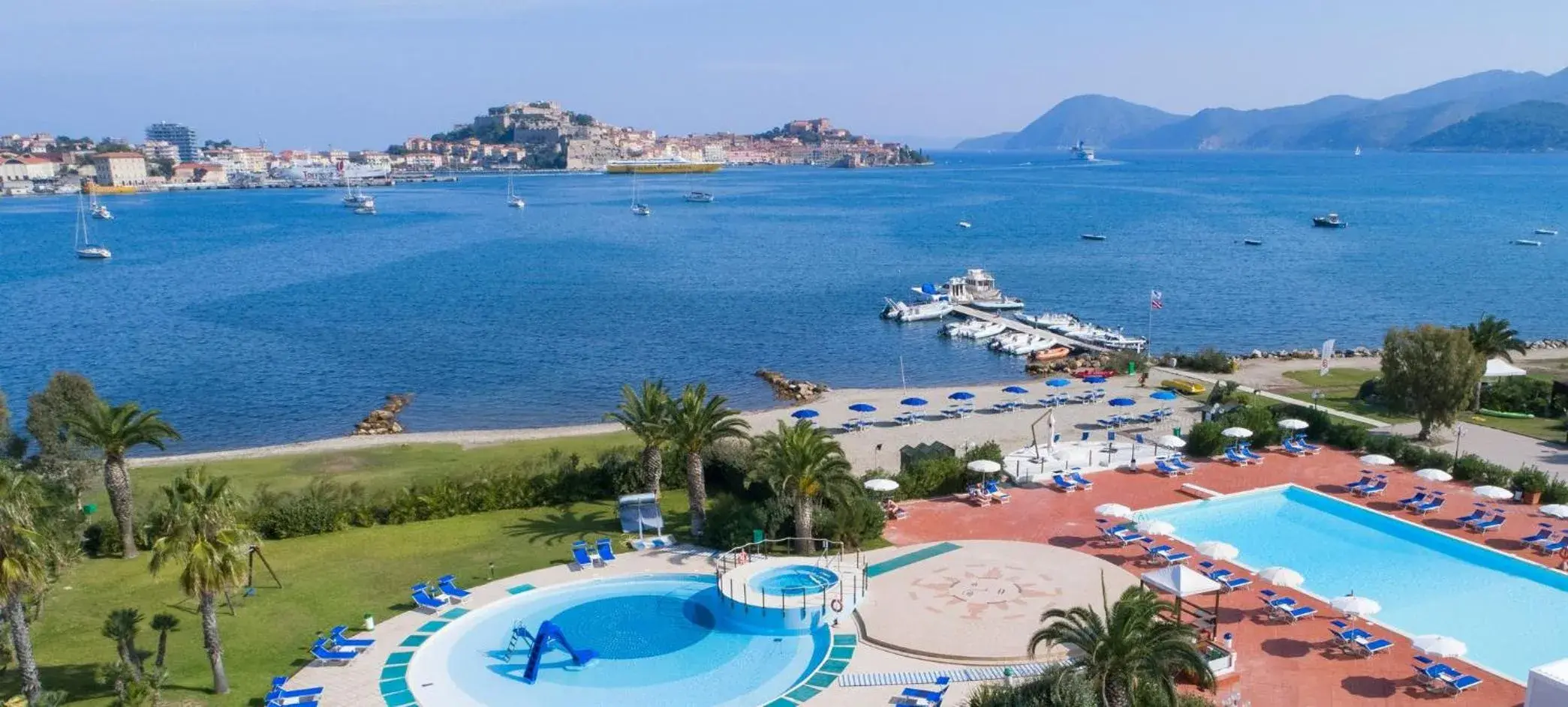 Property building, Pool View in Hotel Airone isola d'Elba