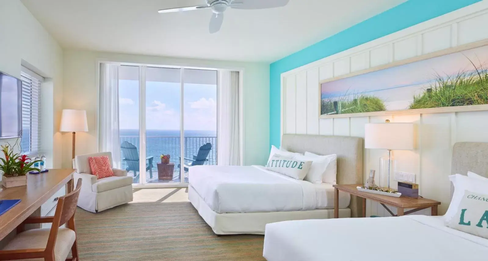 Queen Room with Two Queen Beds Ocean Front in Margaritaville Hollywood Beach Resort