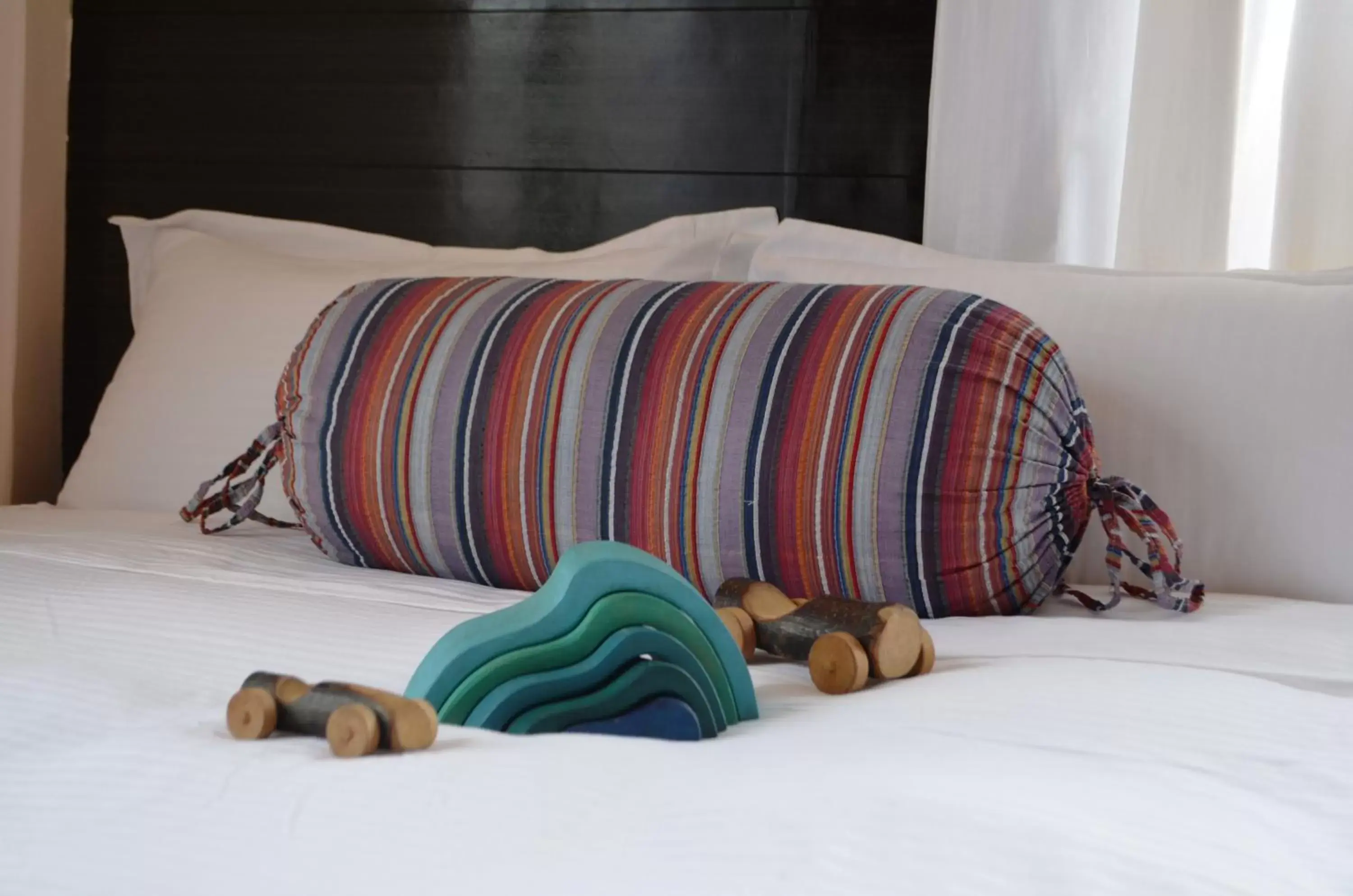 Decorative detail, Bed in Hotel Karuna