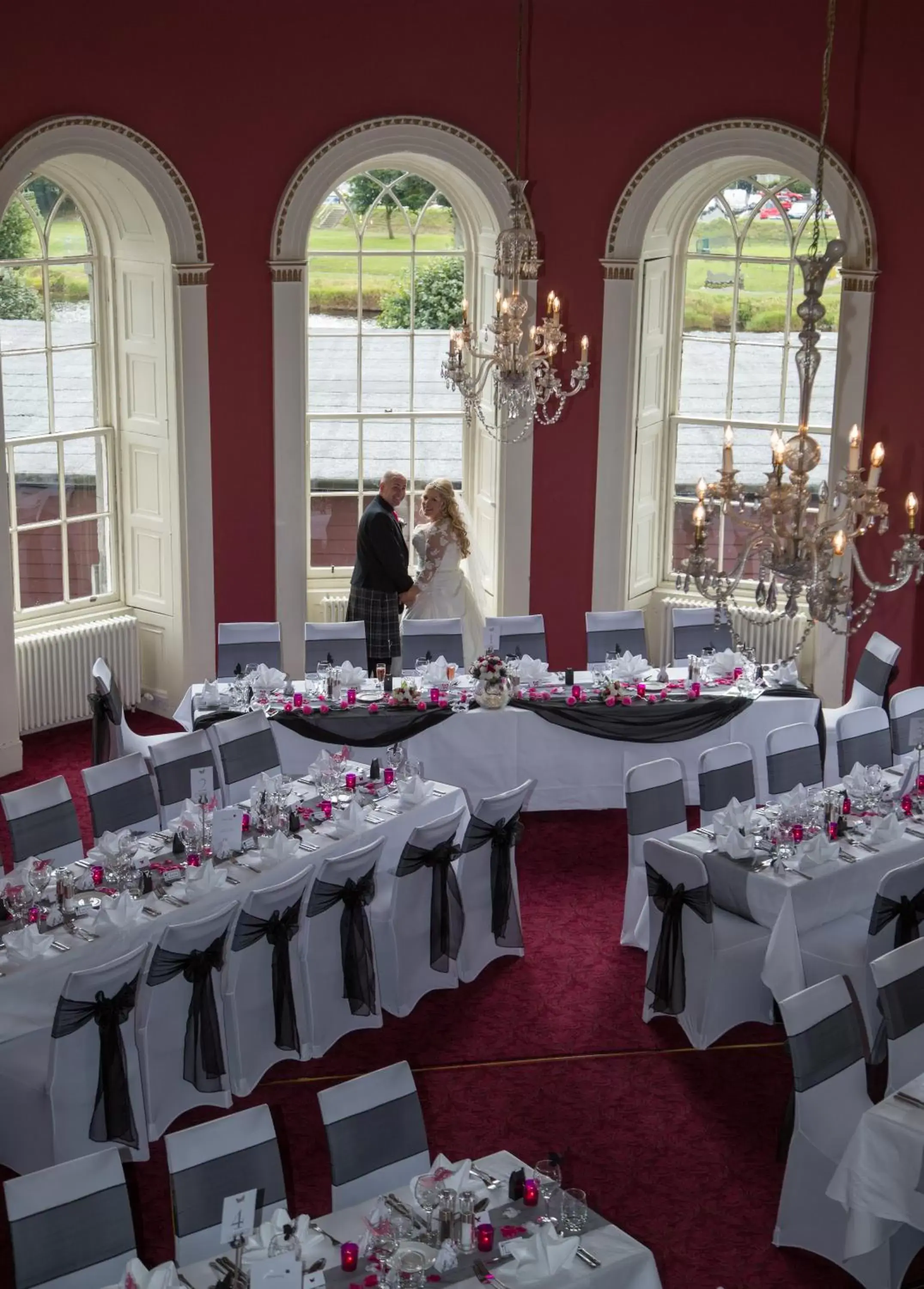 Bird's eye view, Banquet Facilities in The Tontine Hotel