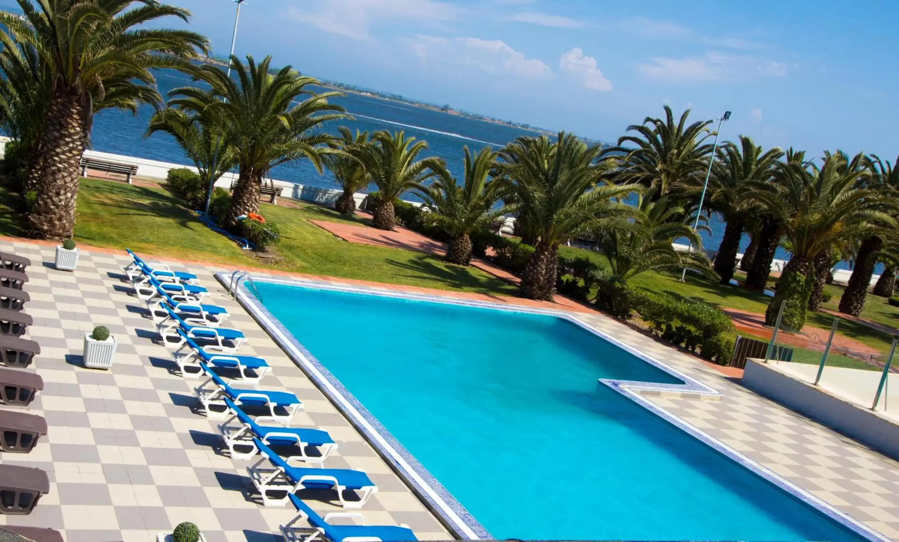 Pool View in Riabela Inn