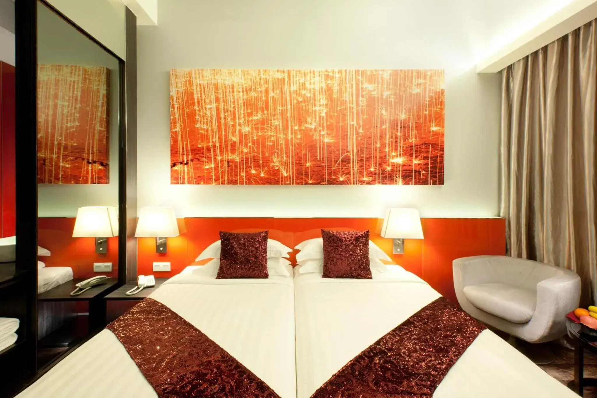 Bed in Vivatel Kuala Lumpur