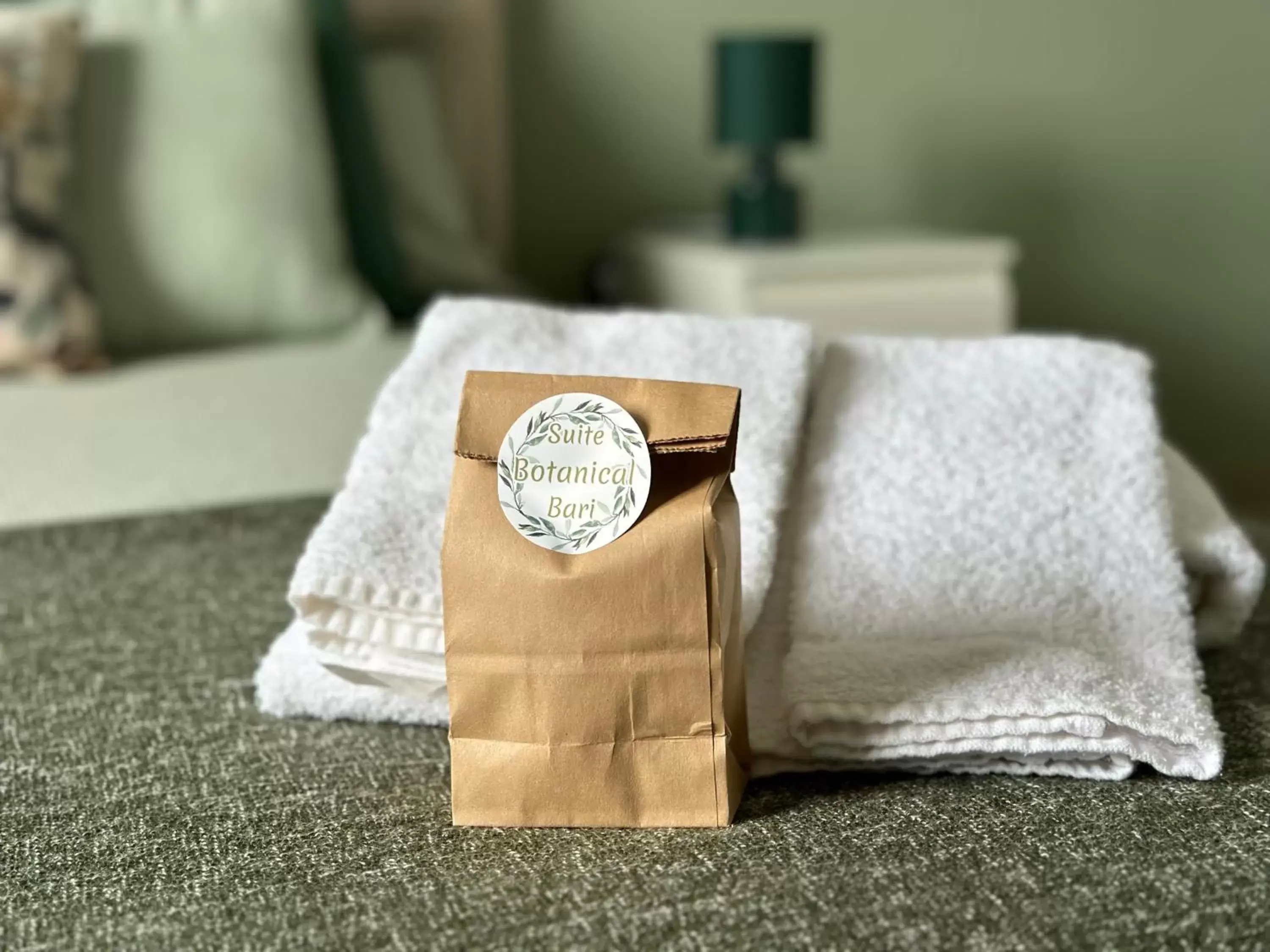 towels, Bed in BOTANICAL SUITE