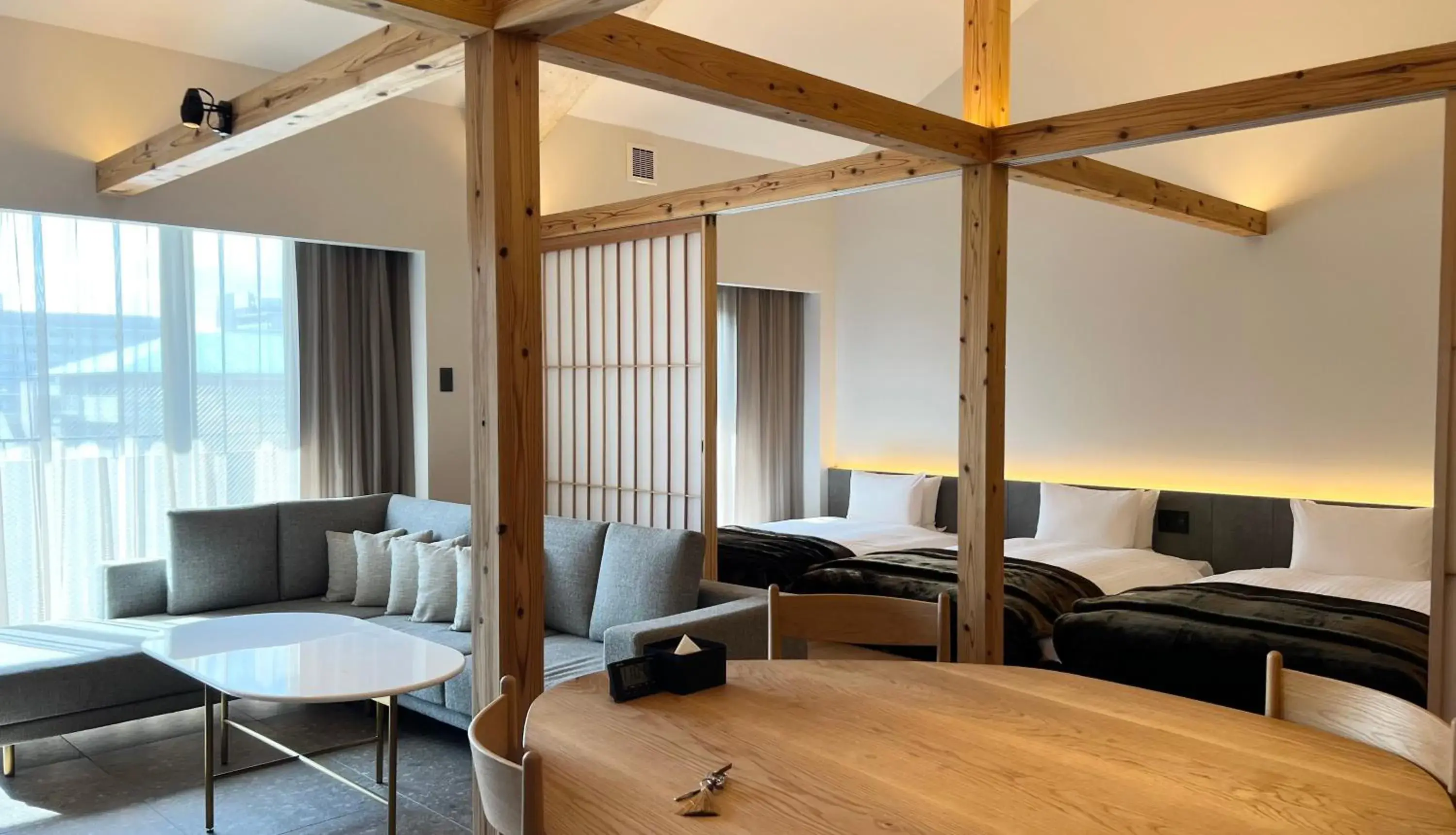 Living room in Kyoto ITOYA Hotel Mon Living room in Kyoto ITOYA Hotel Mon