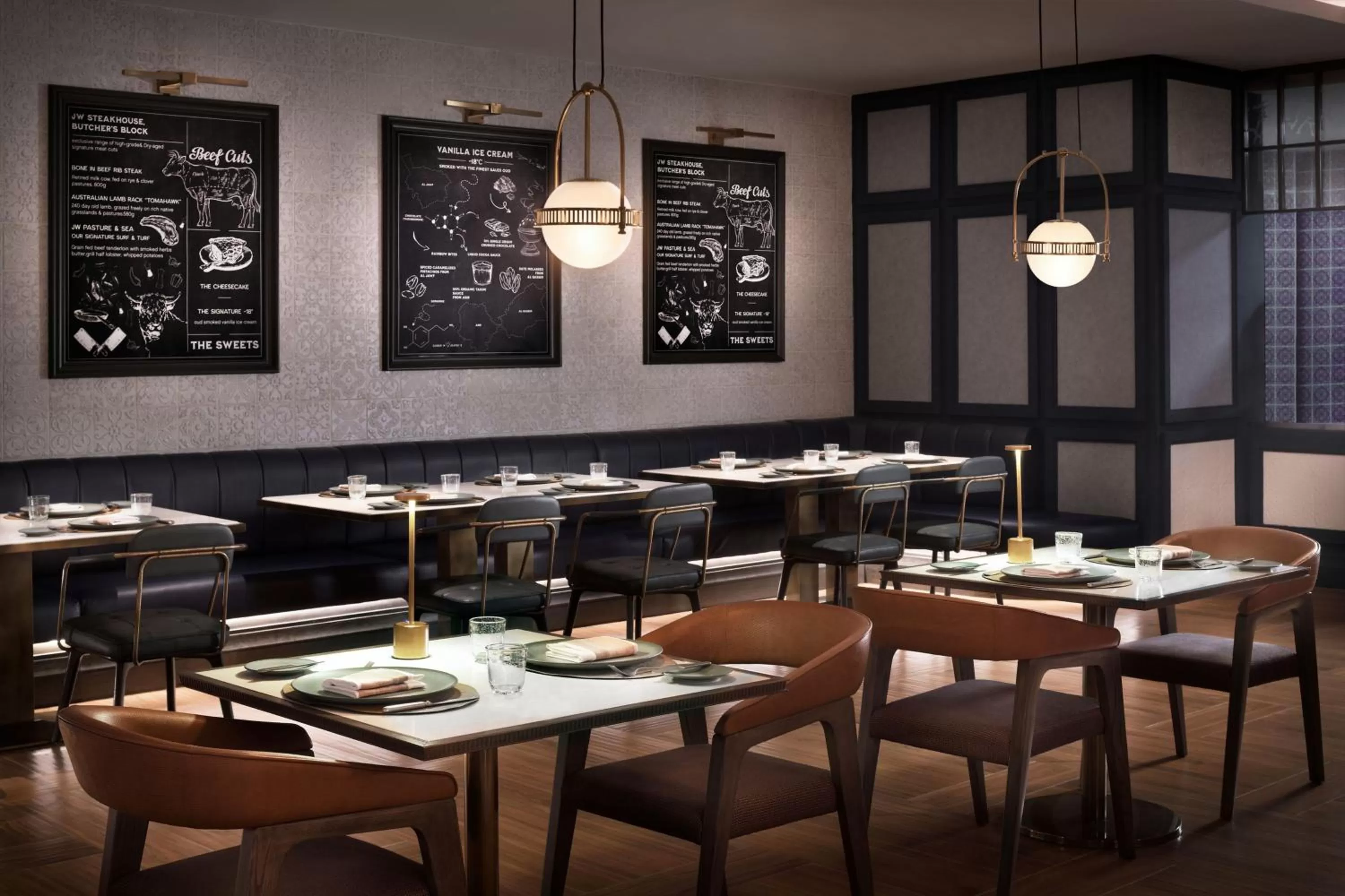 Restaurant/places to eat in JW Marriott Hotel Riyadh