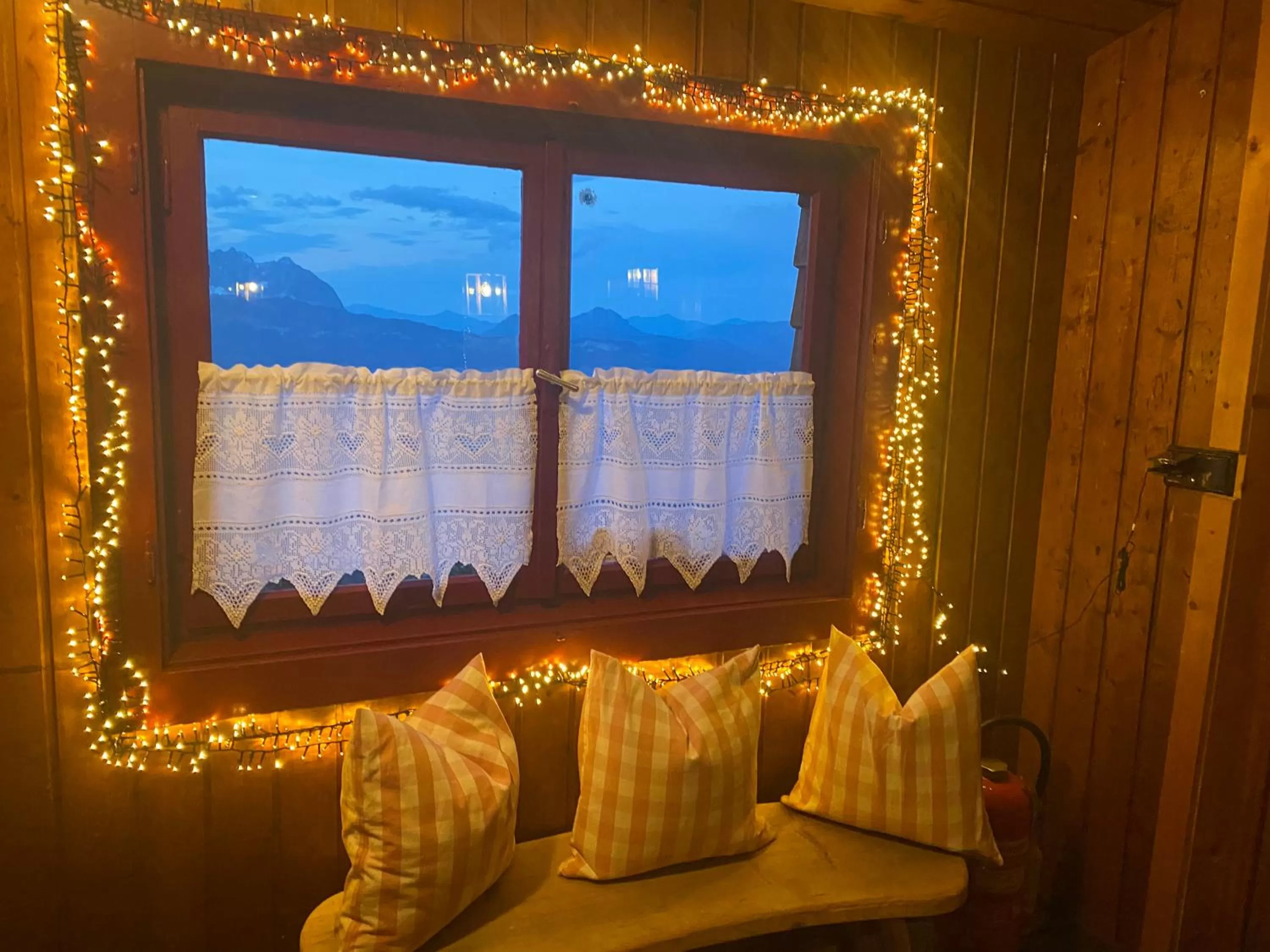 Hocheckhuette On Top of the Kitzbuehel Hahnenkamm Mountain