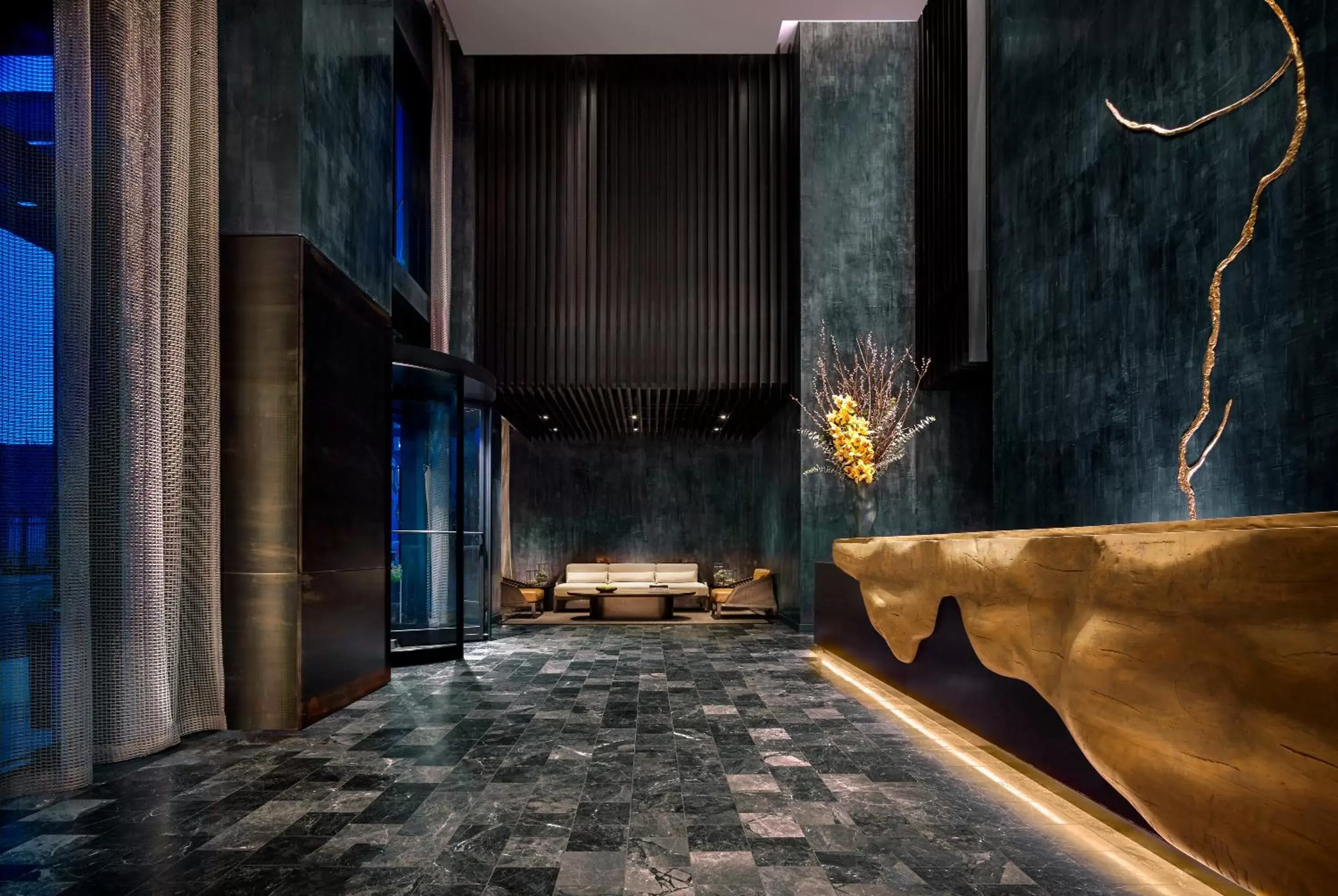 Lobby or reception in Nobu Hotel Chicago